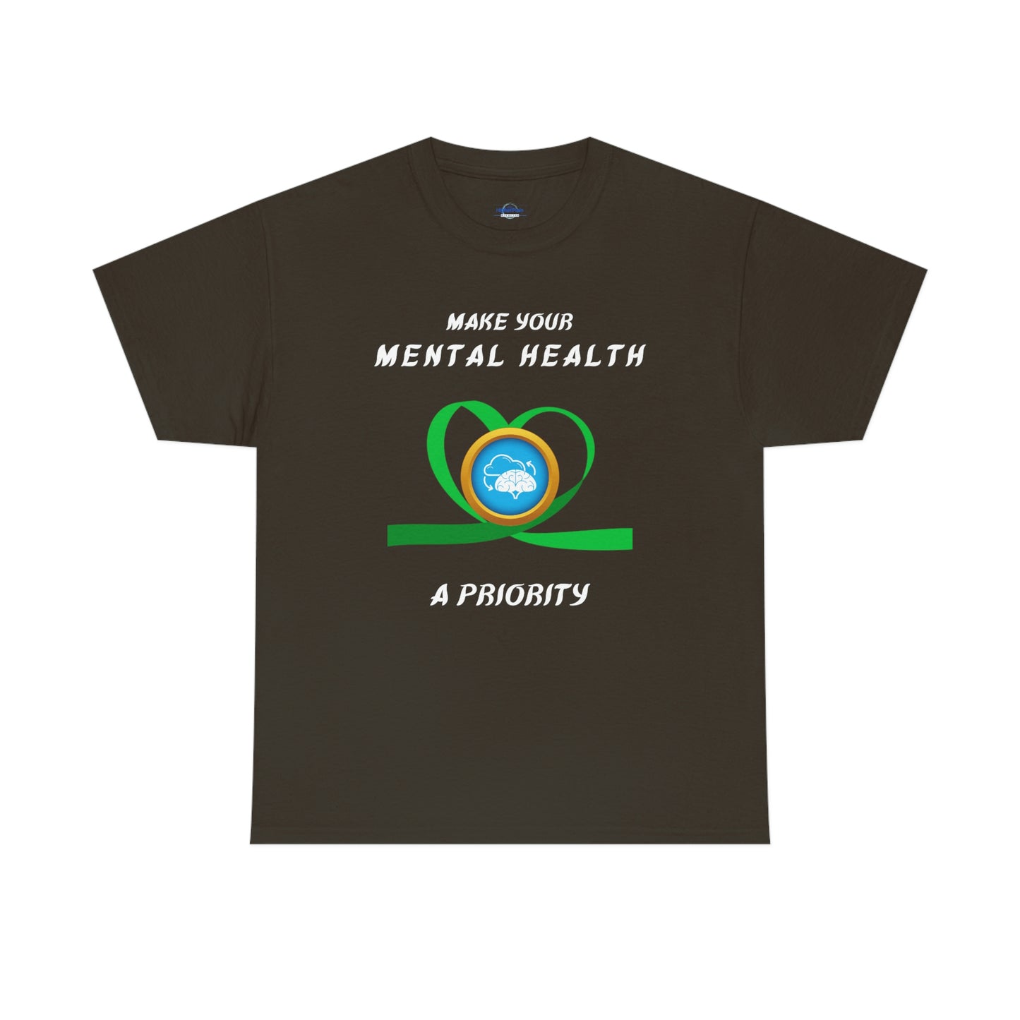 Mental Health A Priority Unisex Heavy Cotton Tee