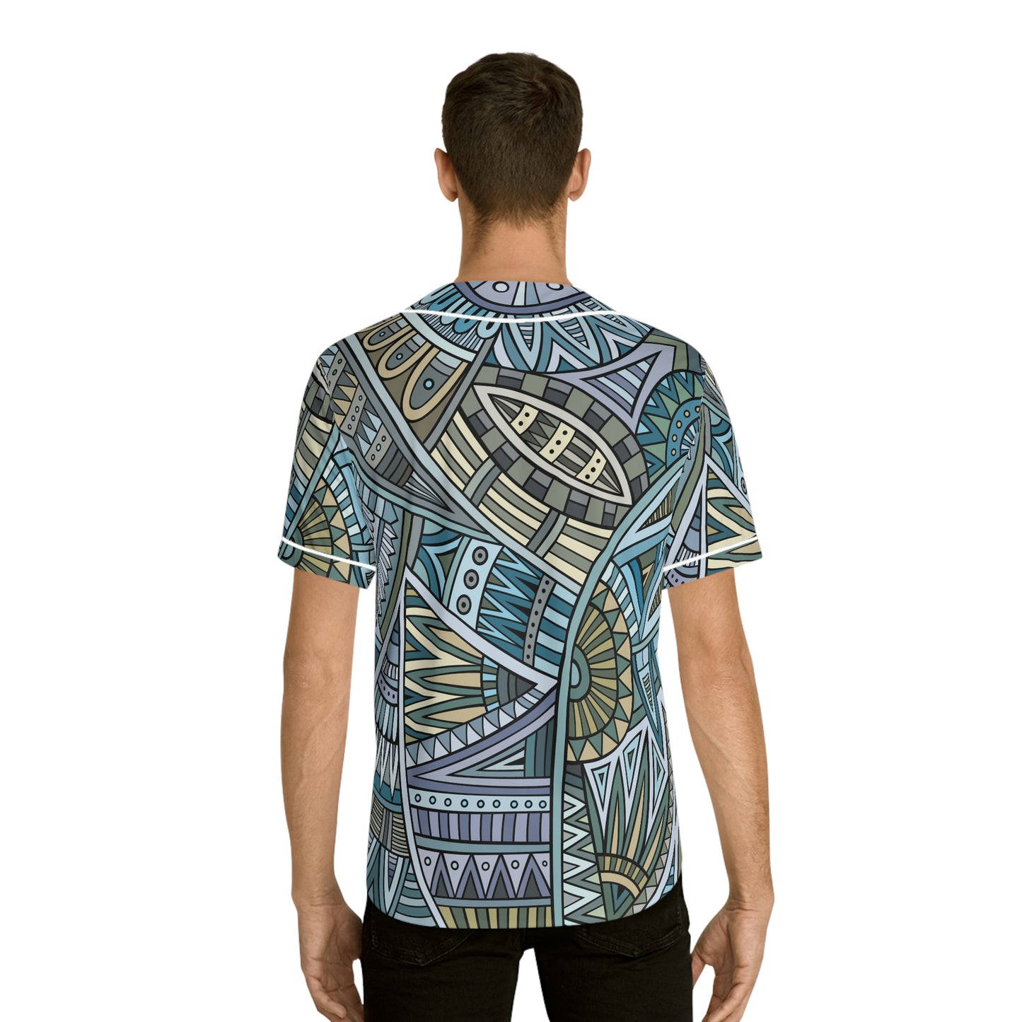 Exotic Print Baseball Jersey