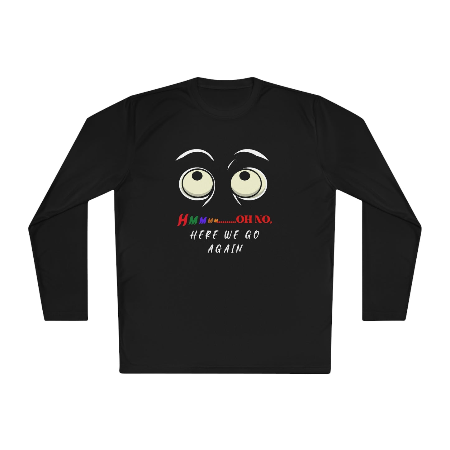 Hmmm, Unisex Lightweight Long Sleeve Tee