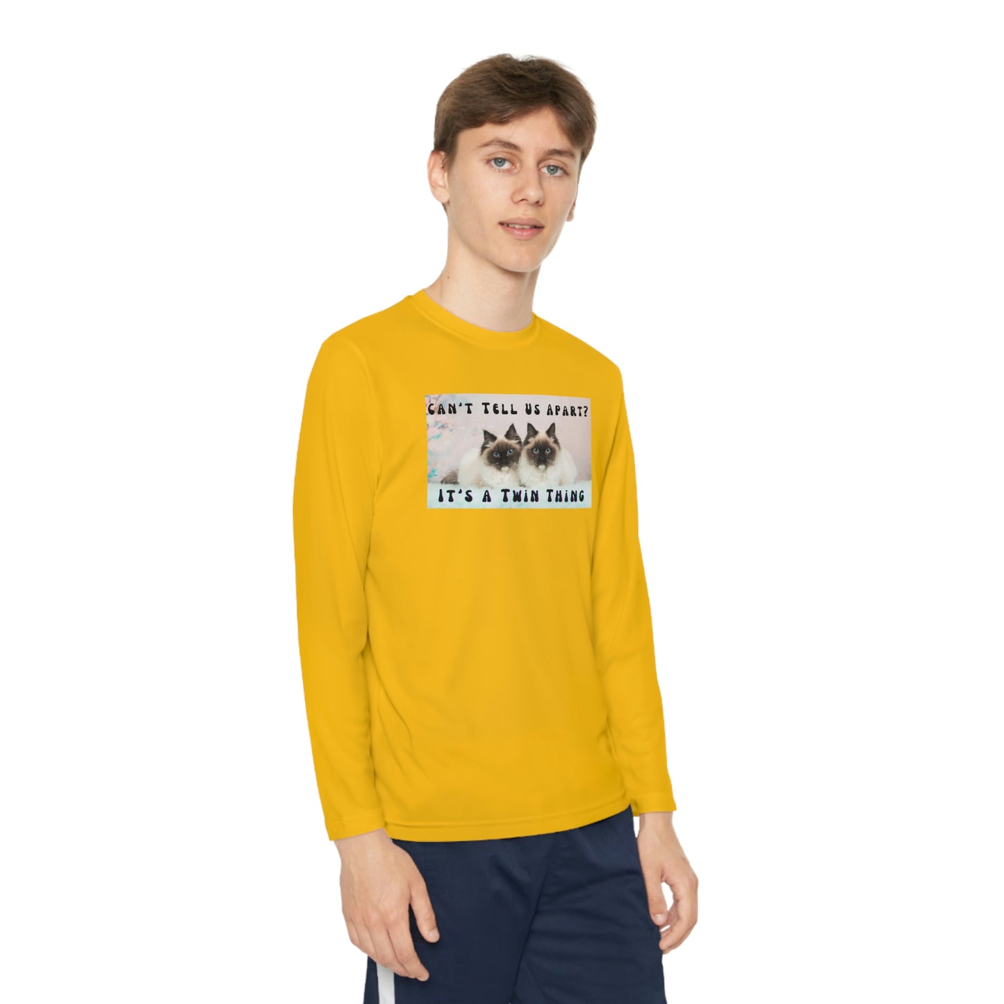 Twin, Youth Long Sleeve Competitor Tee