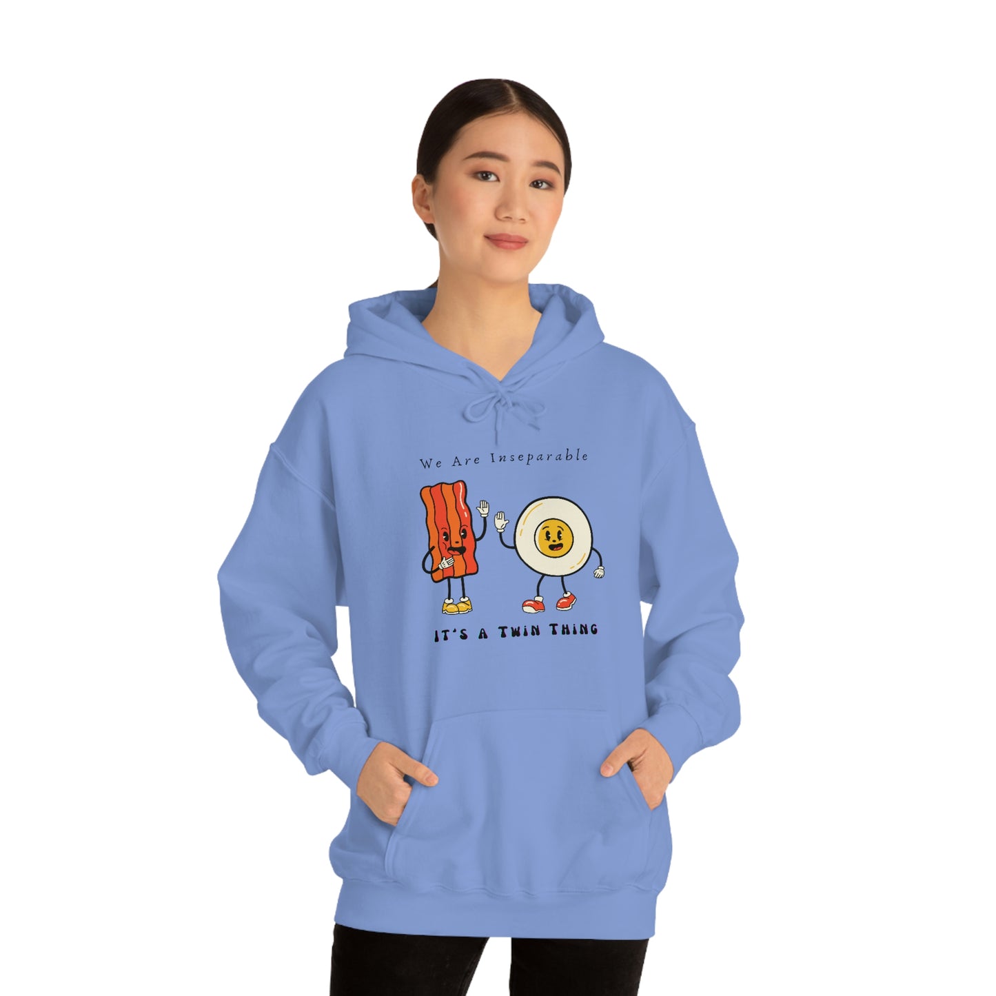 Twin, Unisex Heavy Blend™ Hooded Sweatshirt