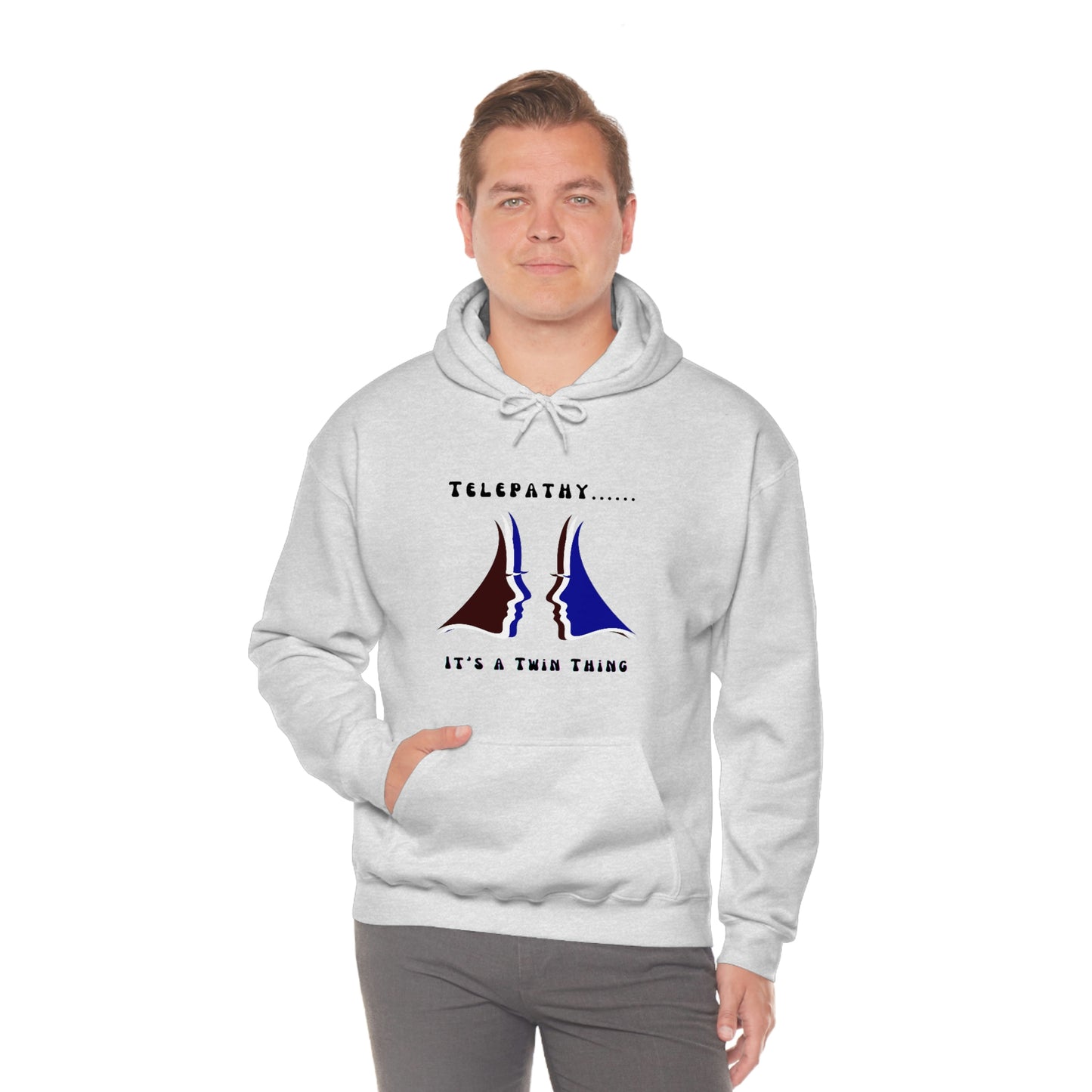 Twin, Unisex Heavy Blend™ Hooded Sweatshirt