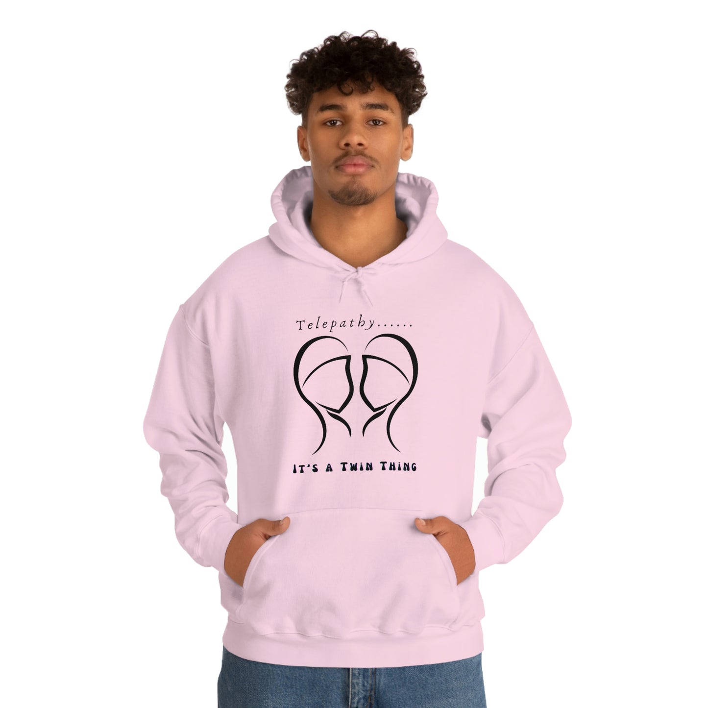 Twin, Unisex Heavy Blend™ Hooded Sweatshirt