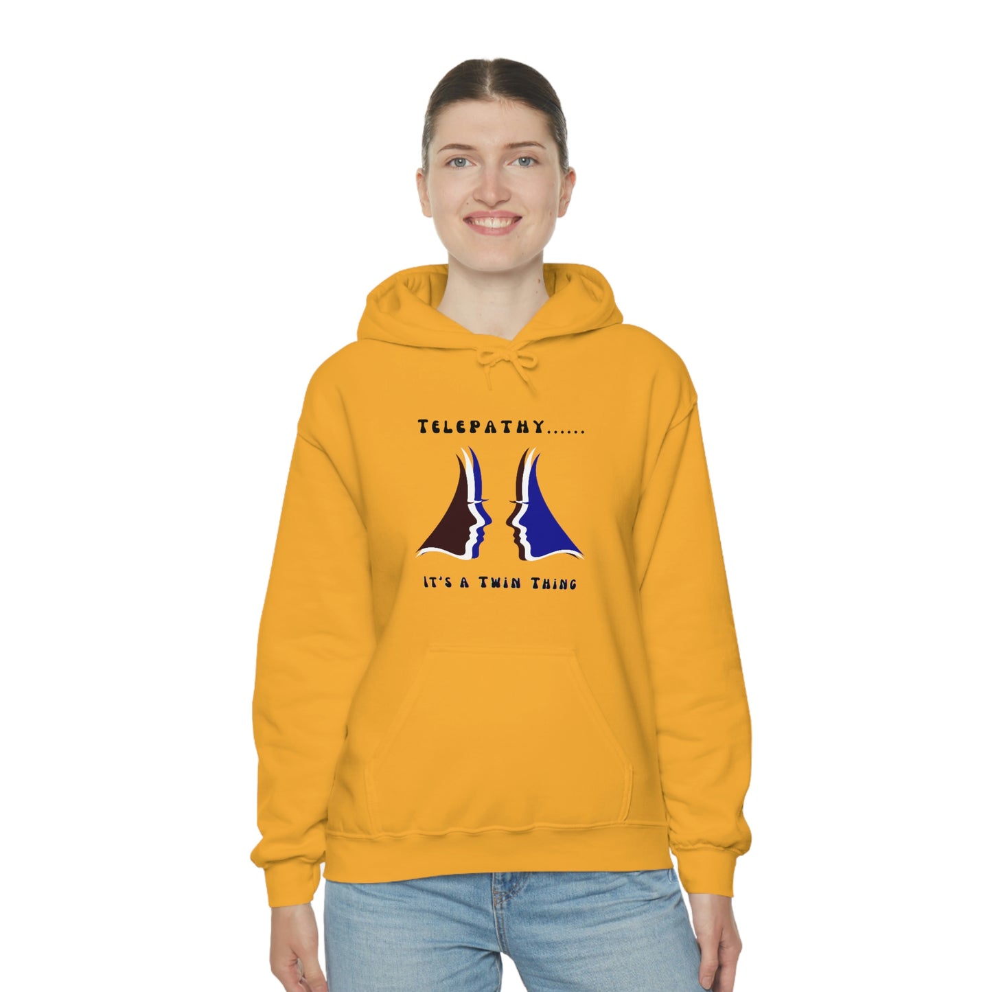 Twin, Unisex Heavy Blend™ Hooded Sweatshirt