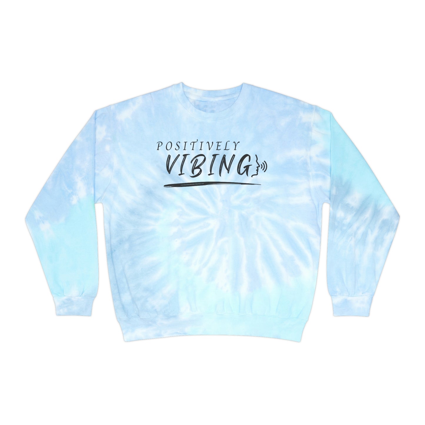 Vibe, Unisex Tie-Dye Sweatshirt