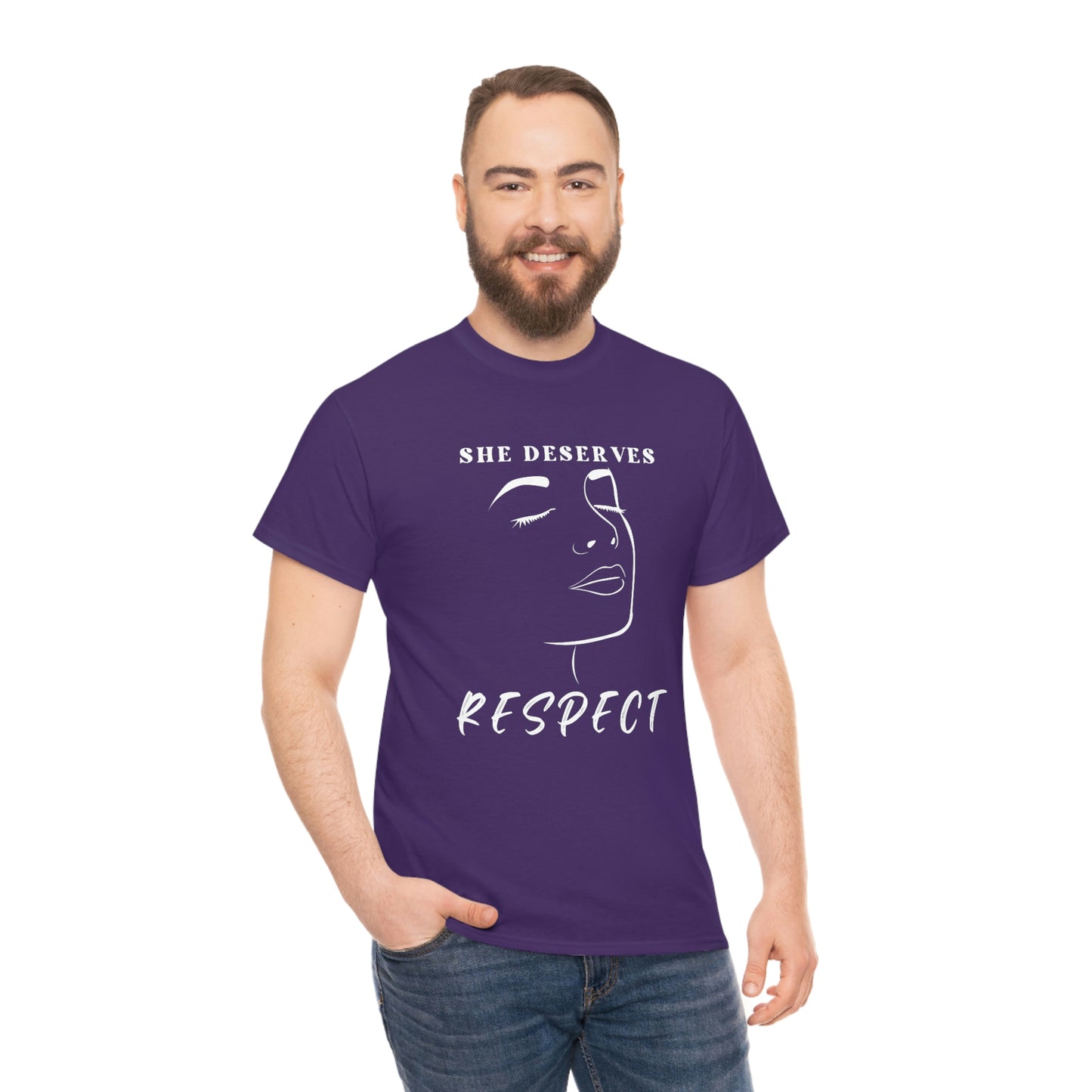 Respect Unisex Heavy Cotton Tee