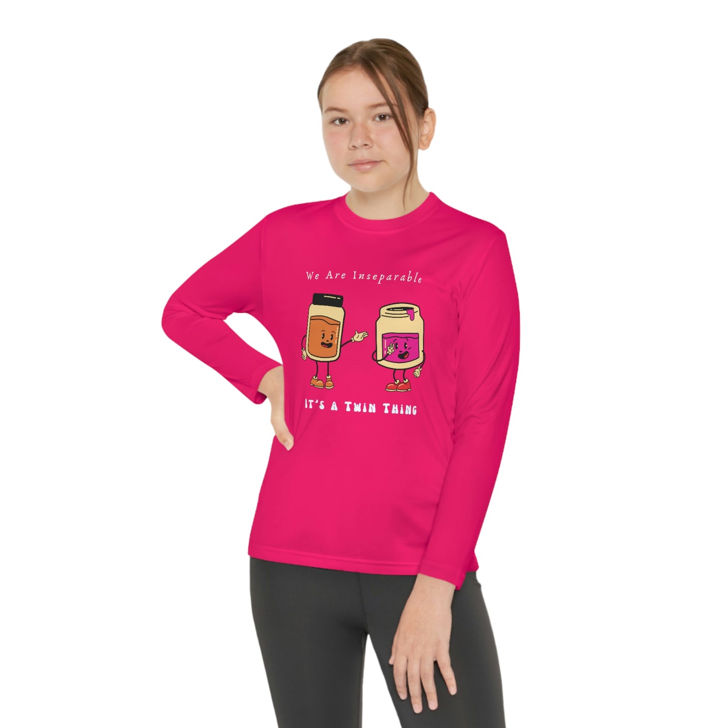 Twin, Youth Long Sleeve Competitor Tee