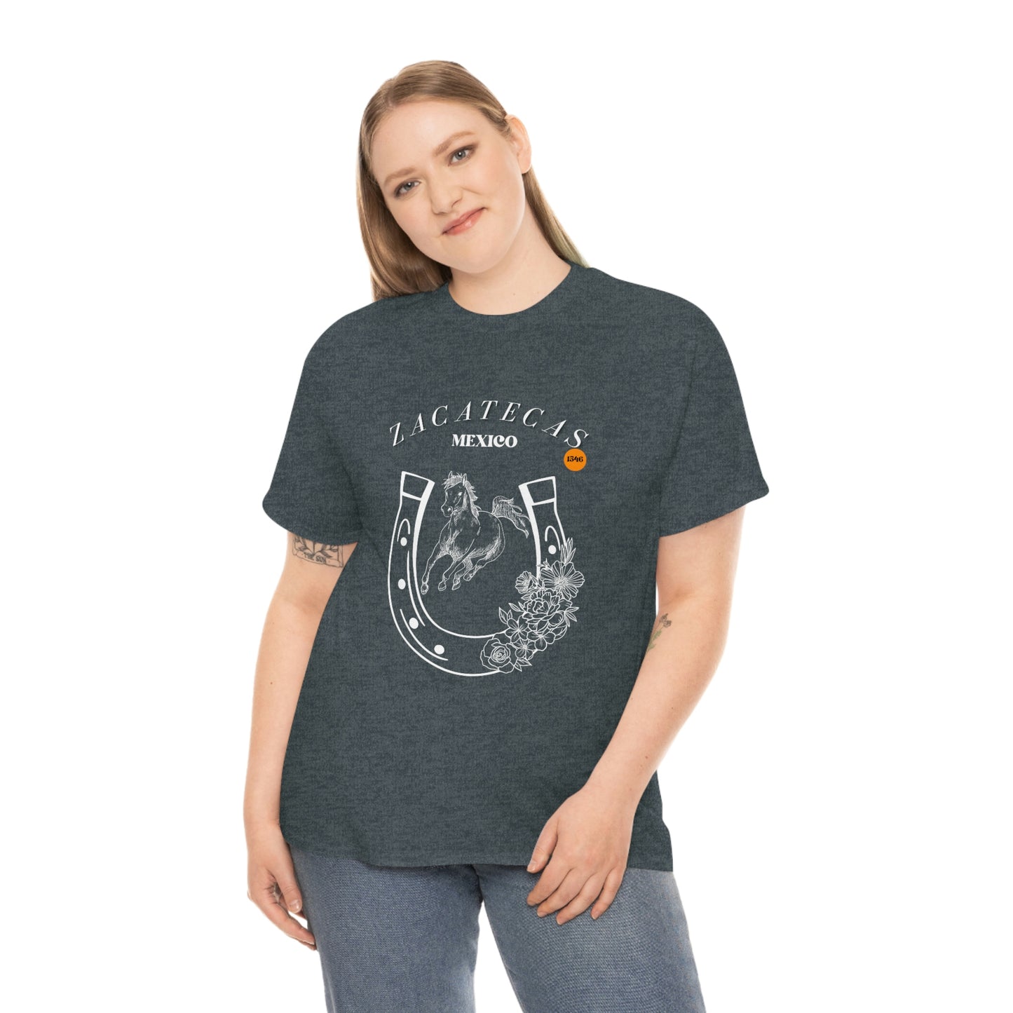 Zacatecas Unisex Heavy Cotton Tee