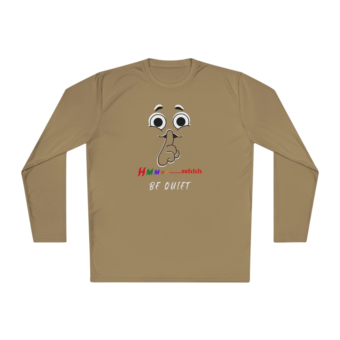 Hmmm, Unisex Lightweight Long Sleeve Tee