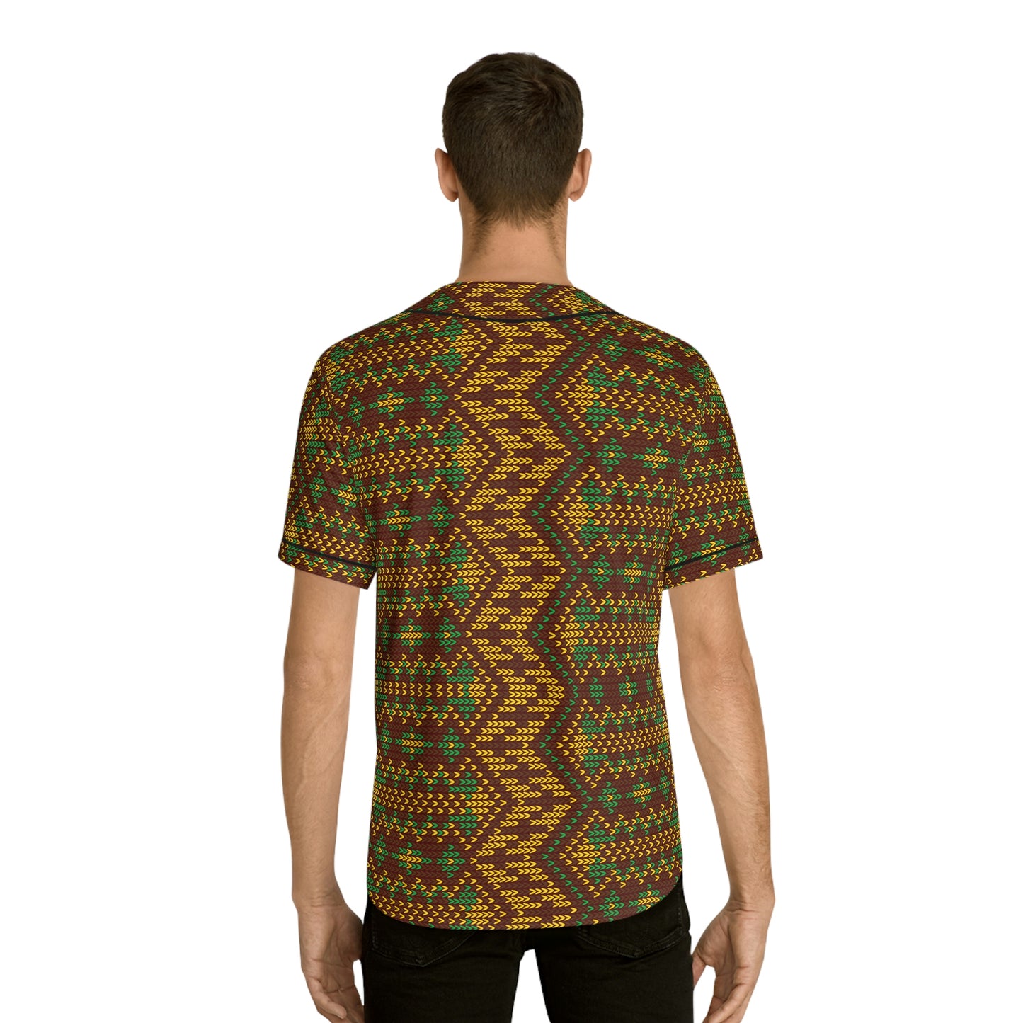 Exotic Print Baseball Jersey