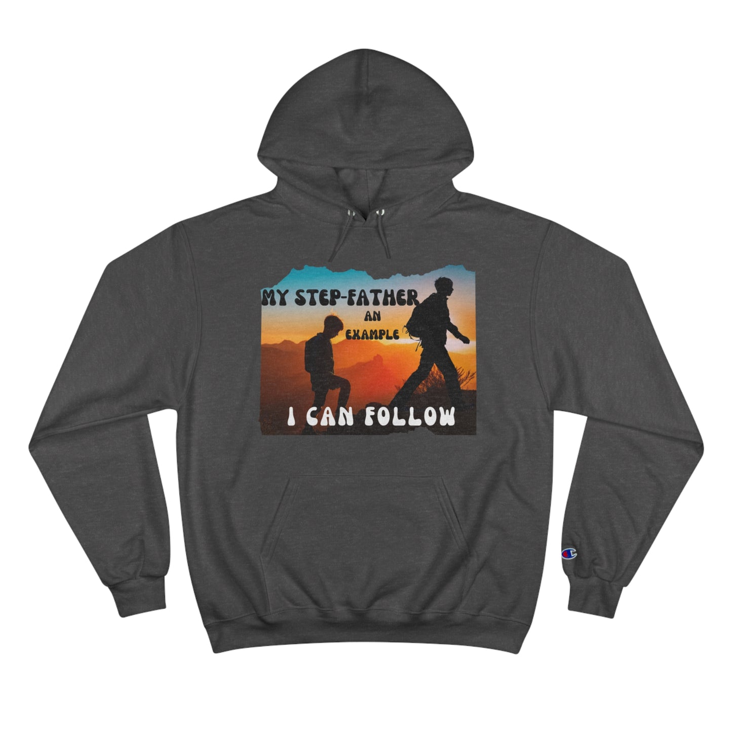 Exotic Print Father' Day Champion Hoodie