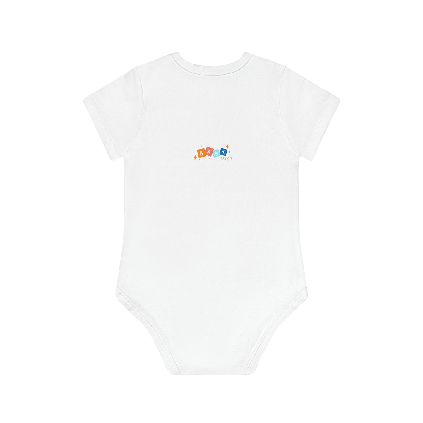 Baby Talk, Baby Organic Short Sleeve Bodysuit