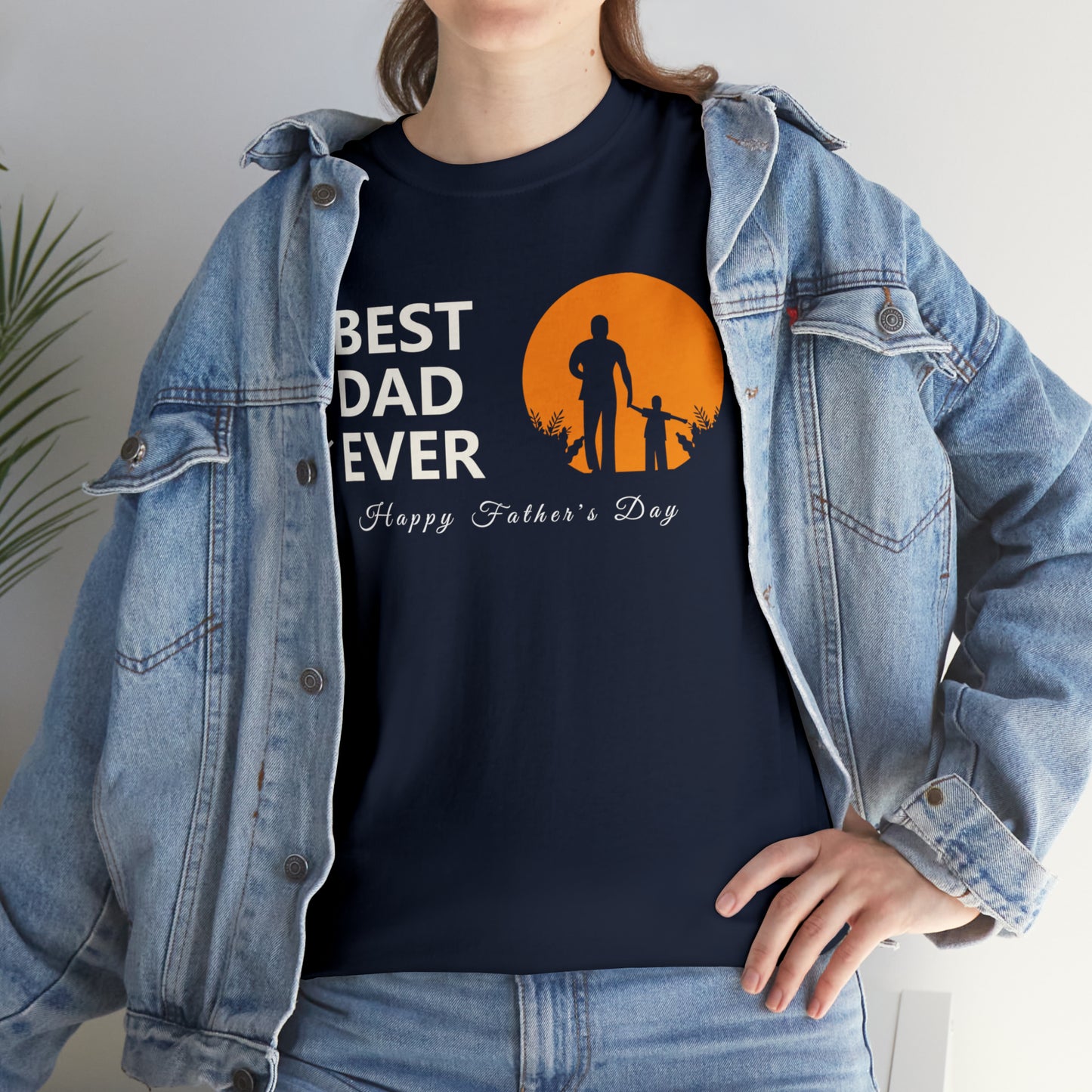 Exotic Print Father's Day Unisex Heavy Cotton Tee