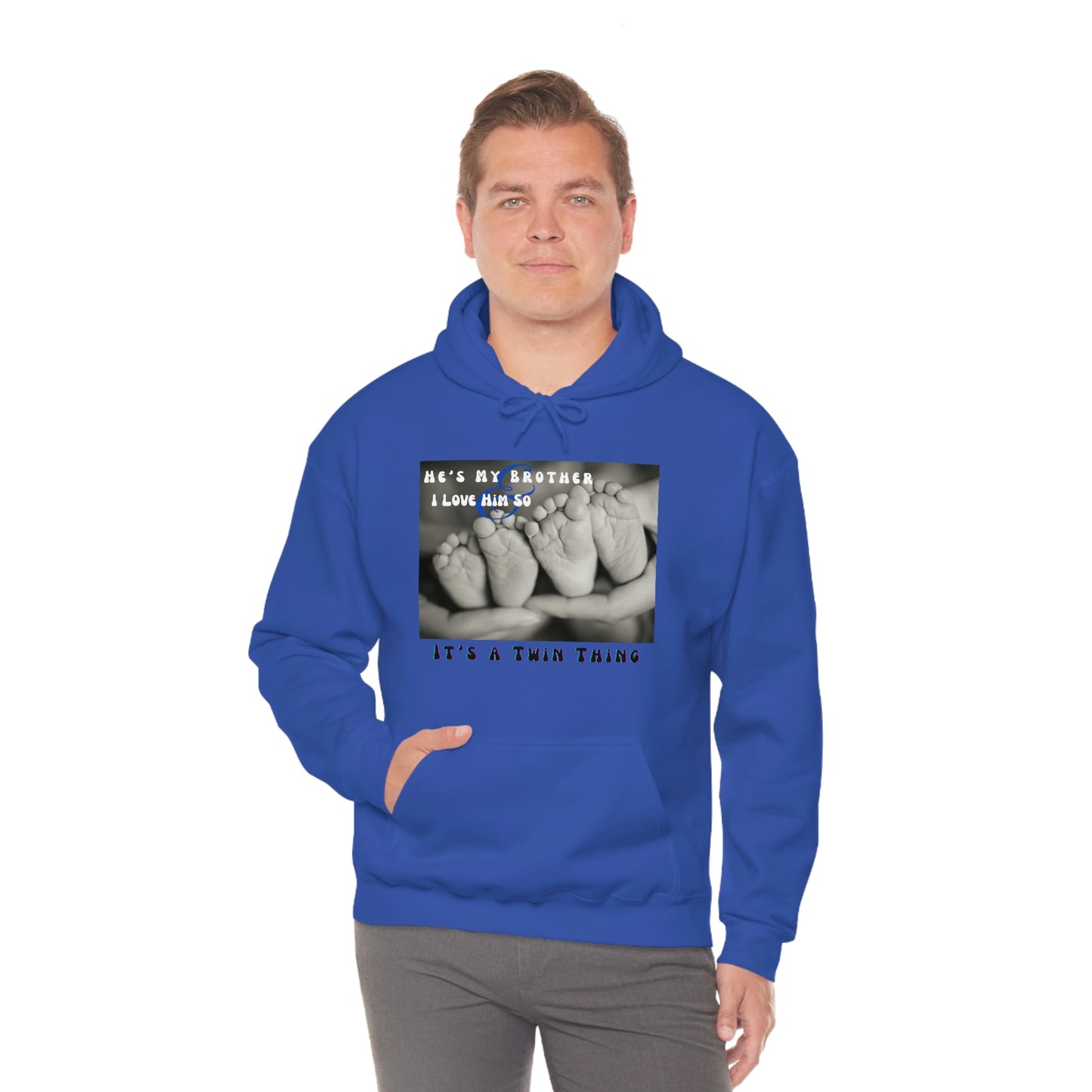 Twin, Unisex Heavy Blend™ Hooded Sweatshirt