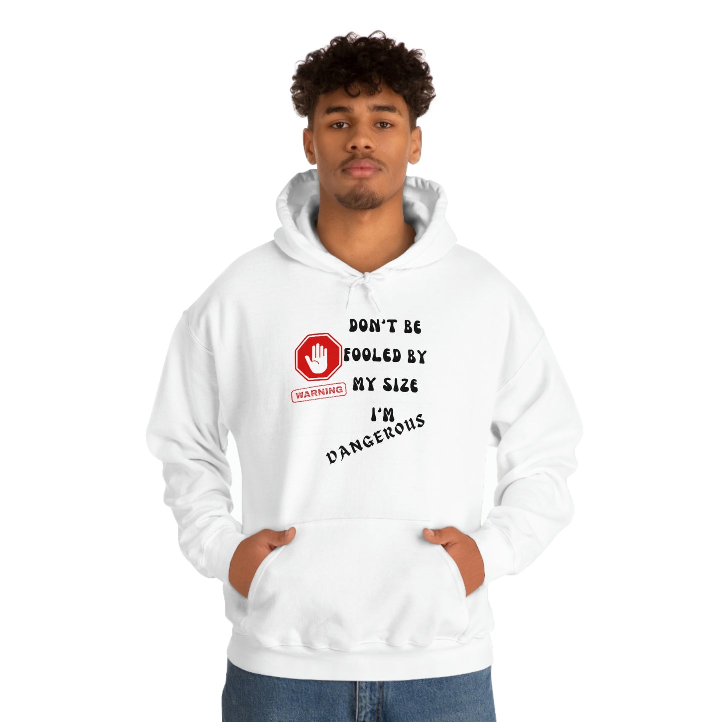 Warning, Unisex Heavy Blend™ Hooded Sweatshirt