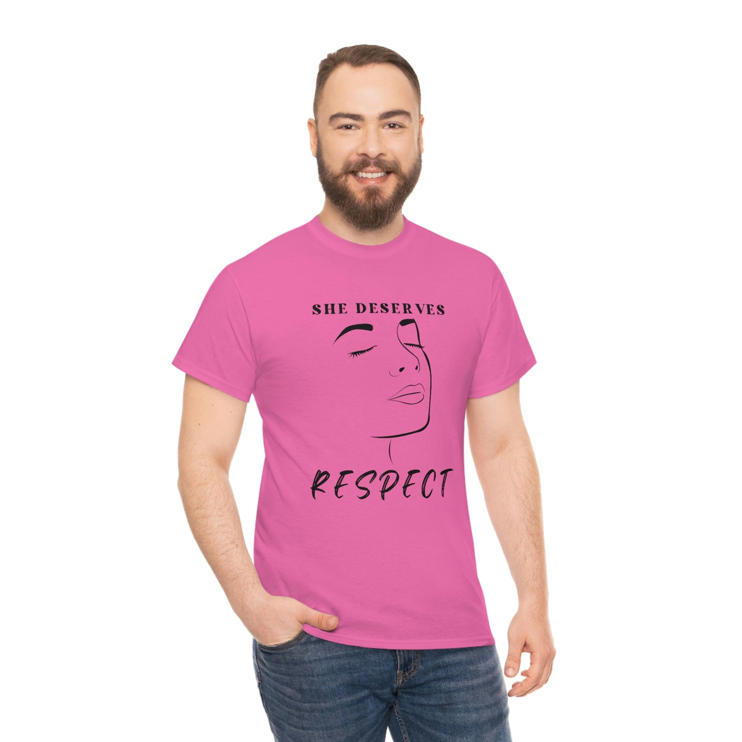 Respect Unisex Heavy Cotton Tee