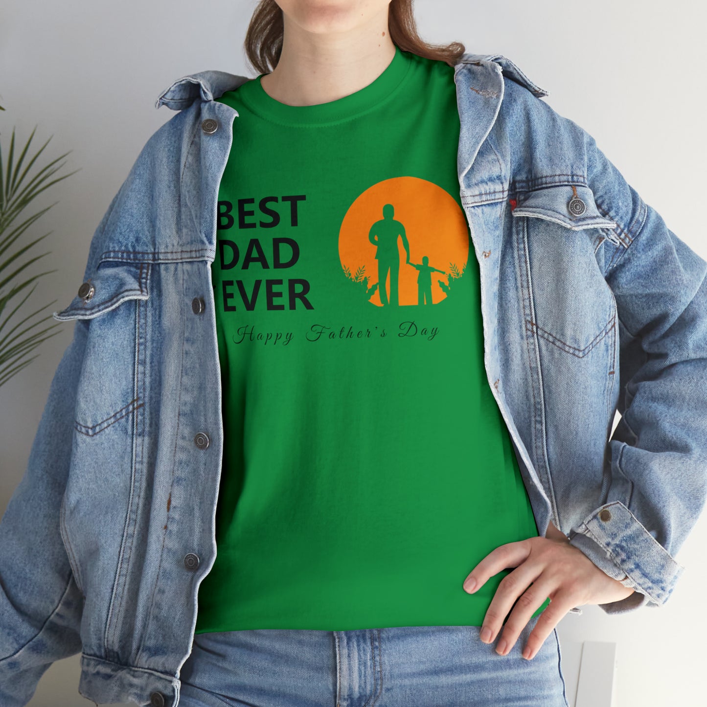 Exotic Print Father's Day Unisex Heavy Cotton Tee