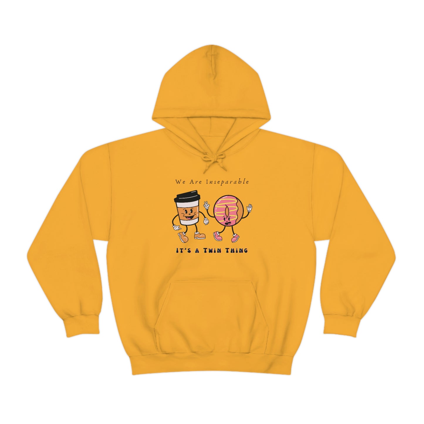 Twin, Unisex Heavy Blend™ Hooded Sweatshirt