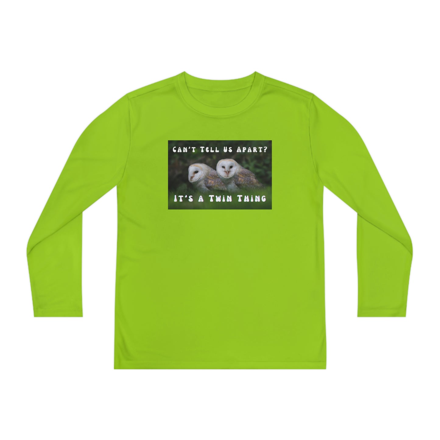 Twin, Youth Long Sleeve Competitor Tee