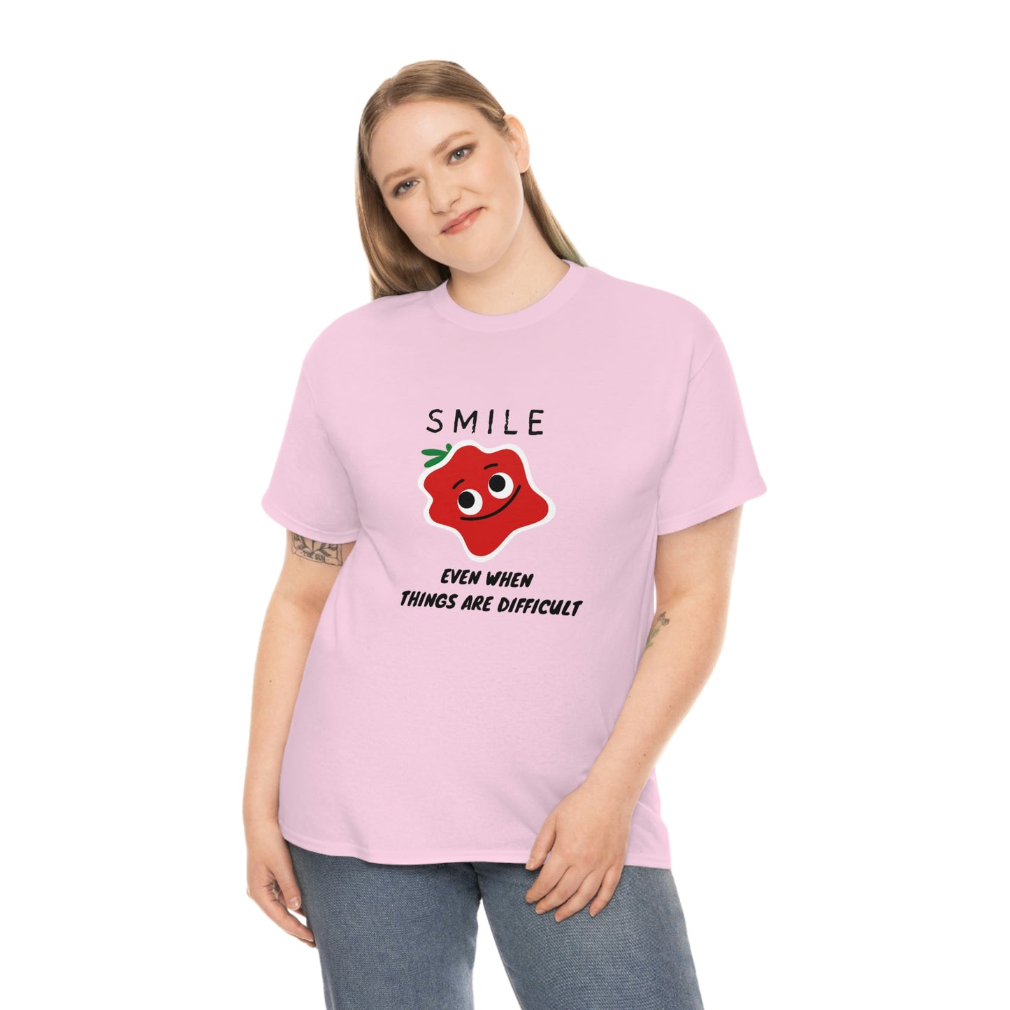 Smile Unisex Heavy Cotton Tee