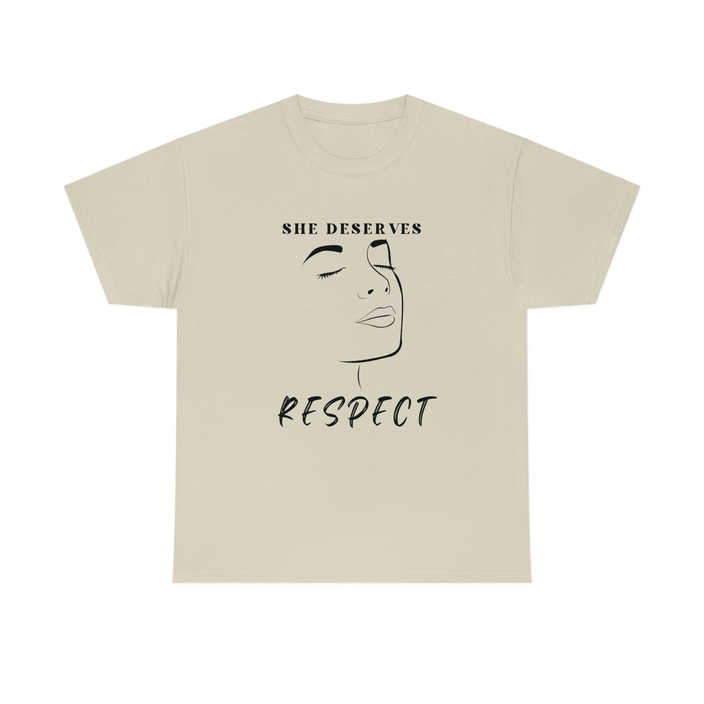 Respect Unisex Heavy Cotton Tee