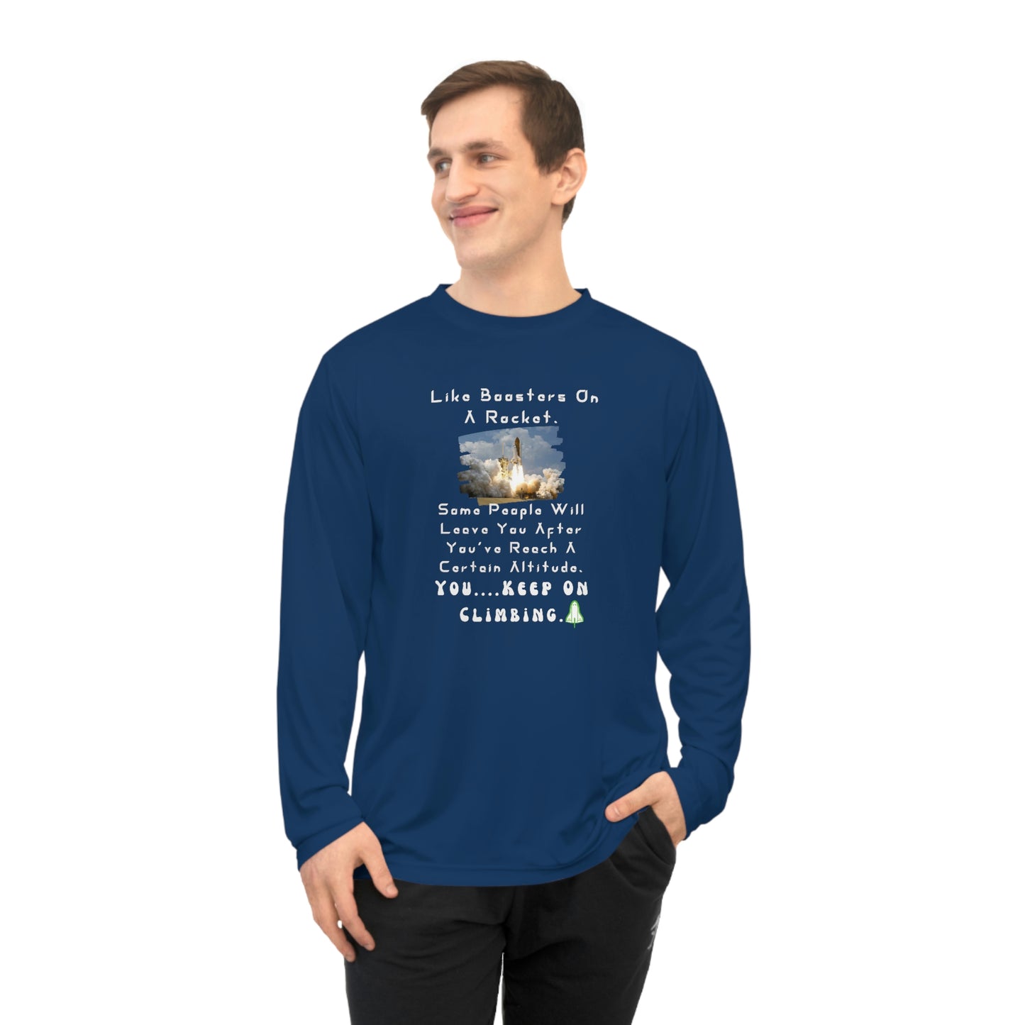 Wisdom, Unisex Performance Long Sleeve Shirt