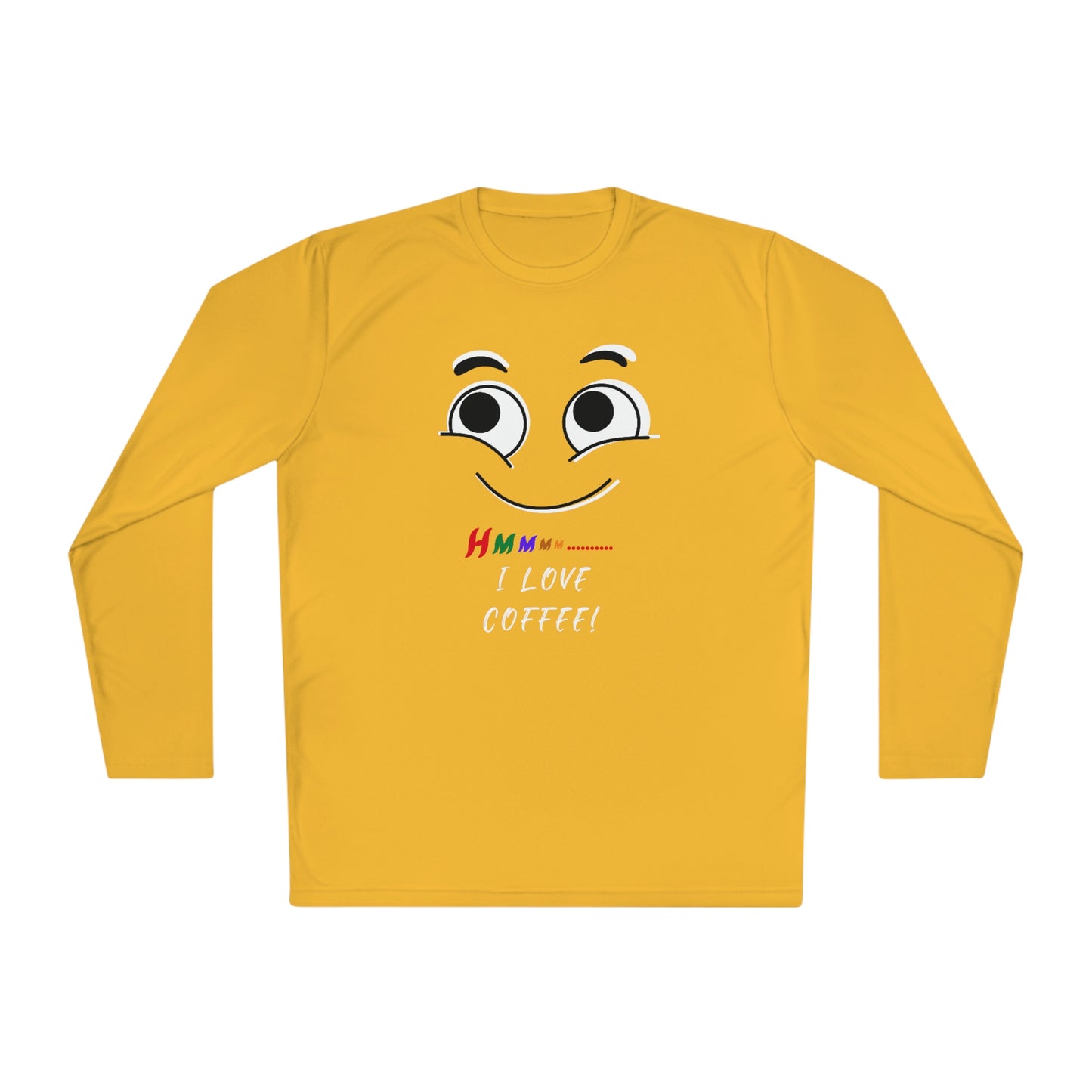 Hmmm, Unisex Lightweight Long Sleeve Tee