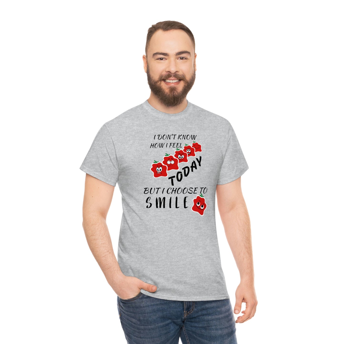 Smile Unisex Heavy Cotton Tee