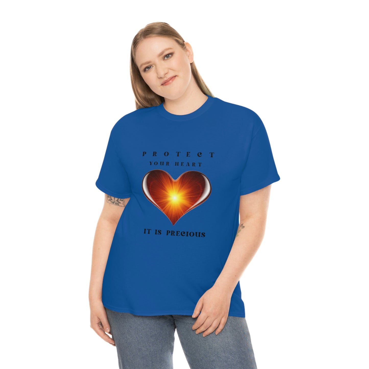 Protect Your Heart Unisex Heavy Cotton Tee