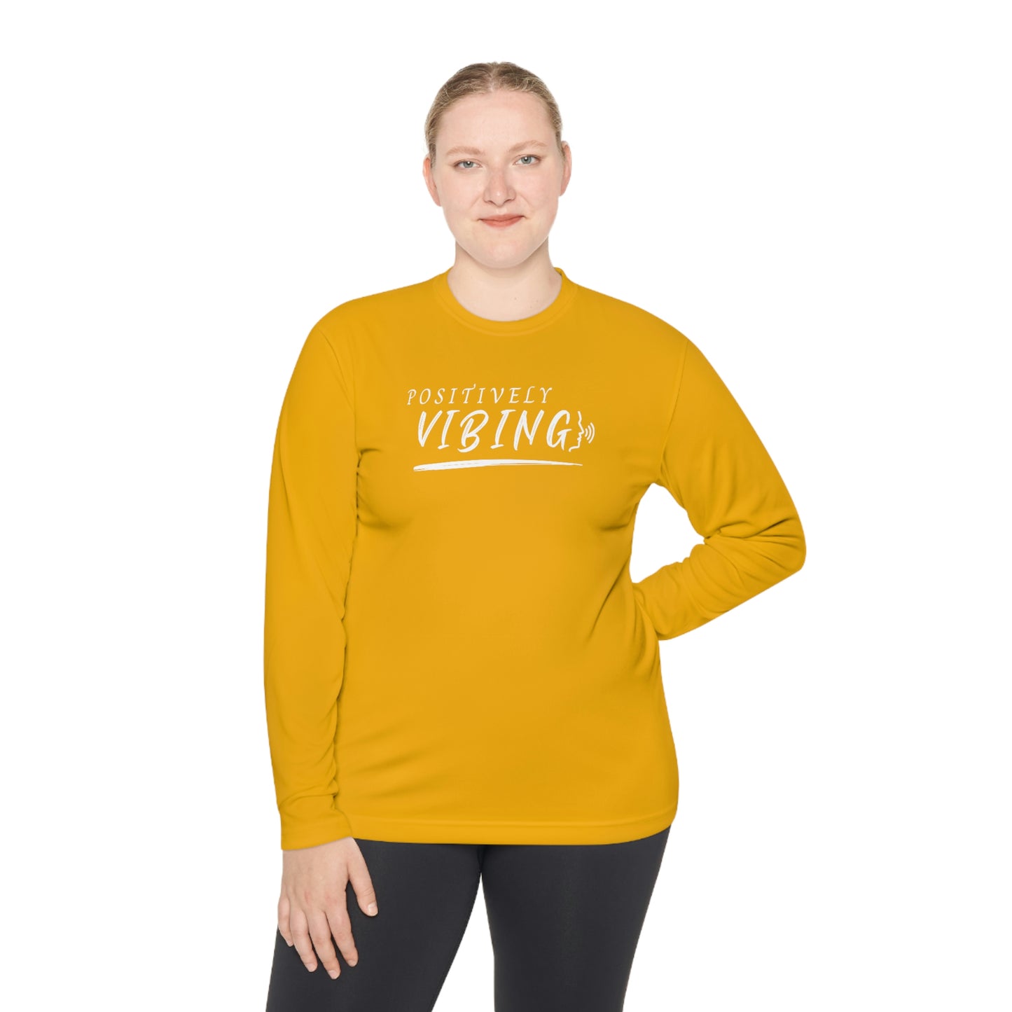 Vibe, Unisex Lightweight Long Sleeve Tee