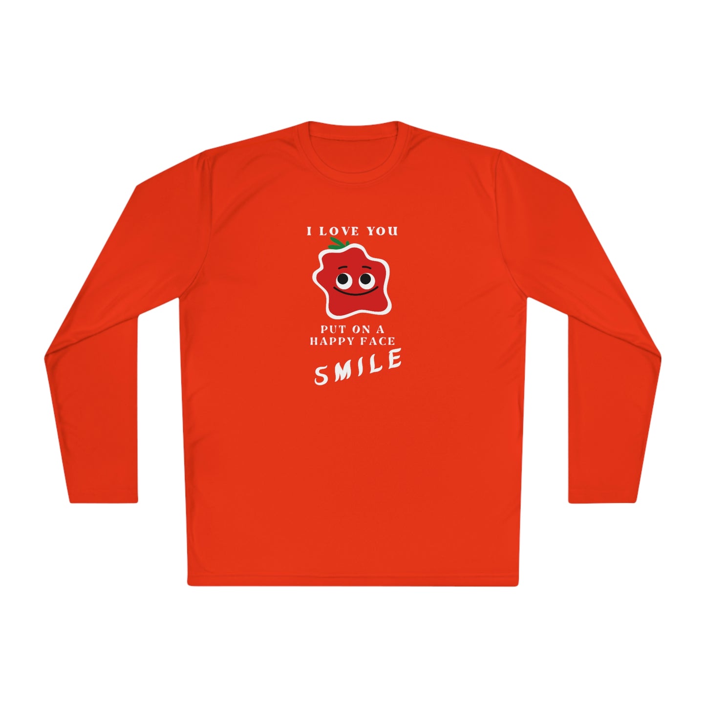 Smile Unisex Lightweight Long Sleeve Tee