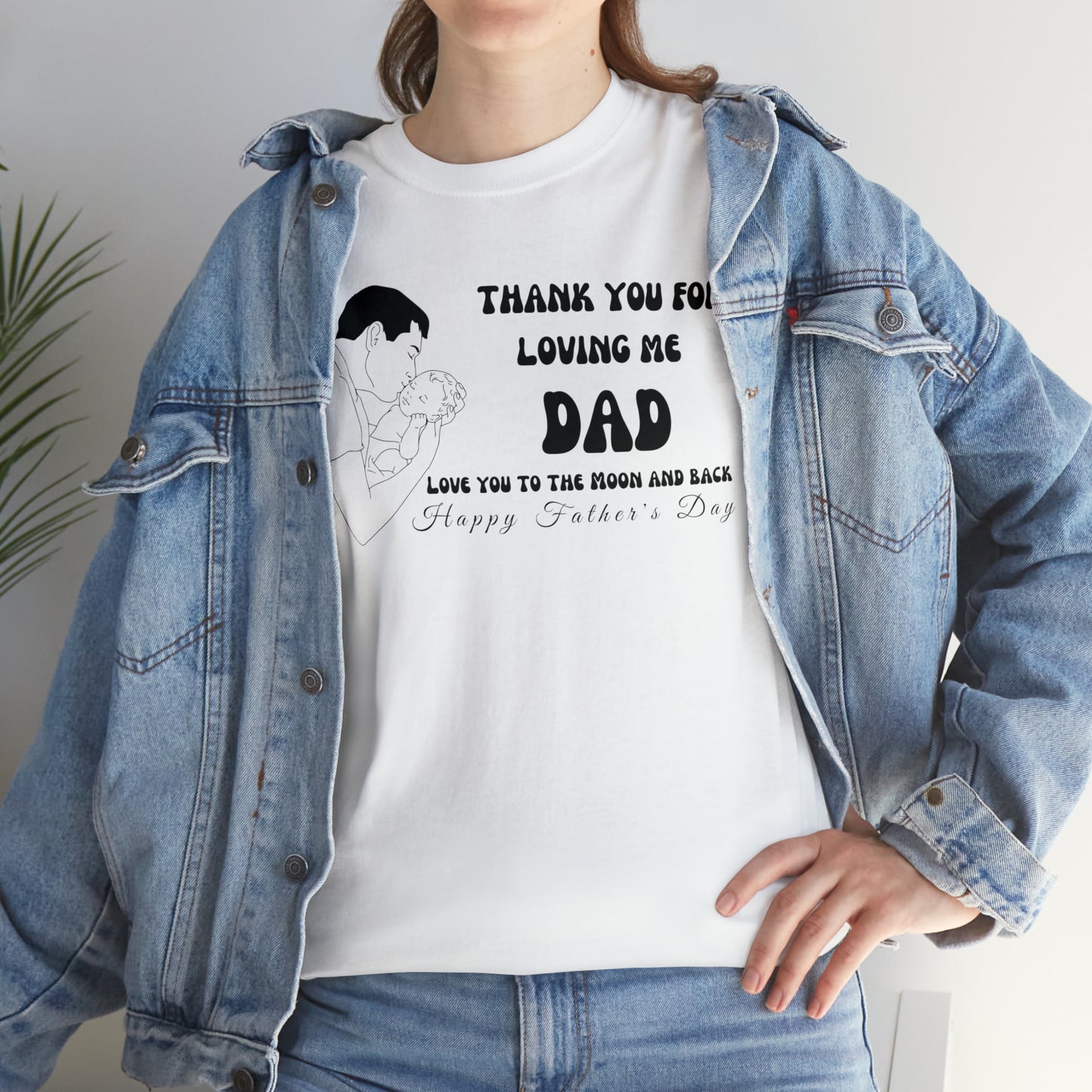 Exotic Print Father's Day Unisex Heavy Cotton Tee