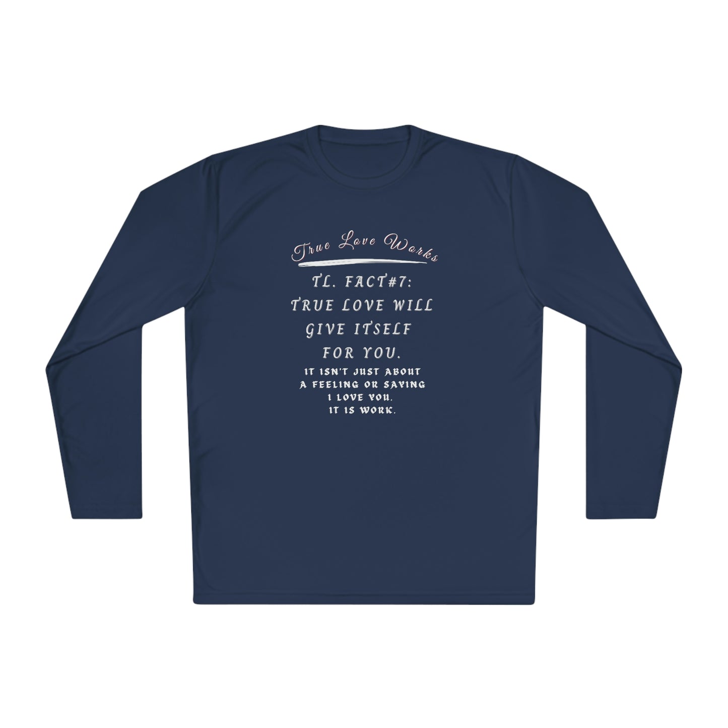 True Love, Unisex Lightweight Long Sleeve Tee