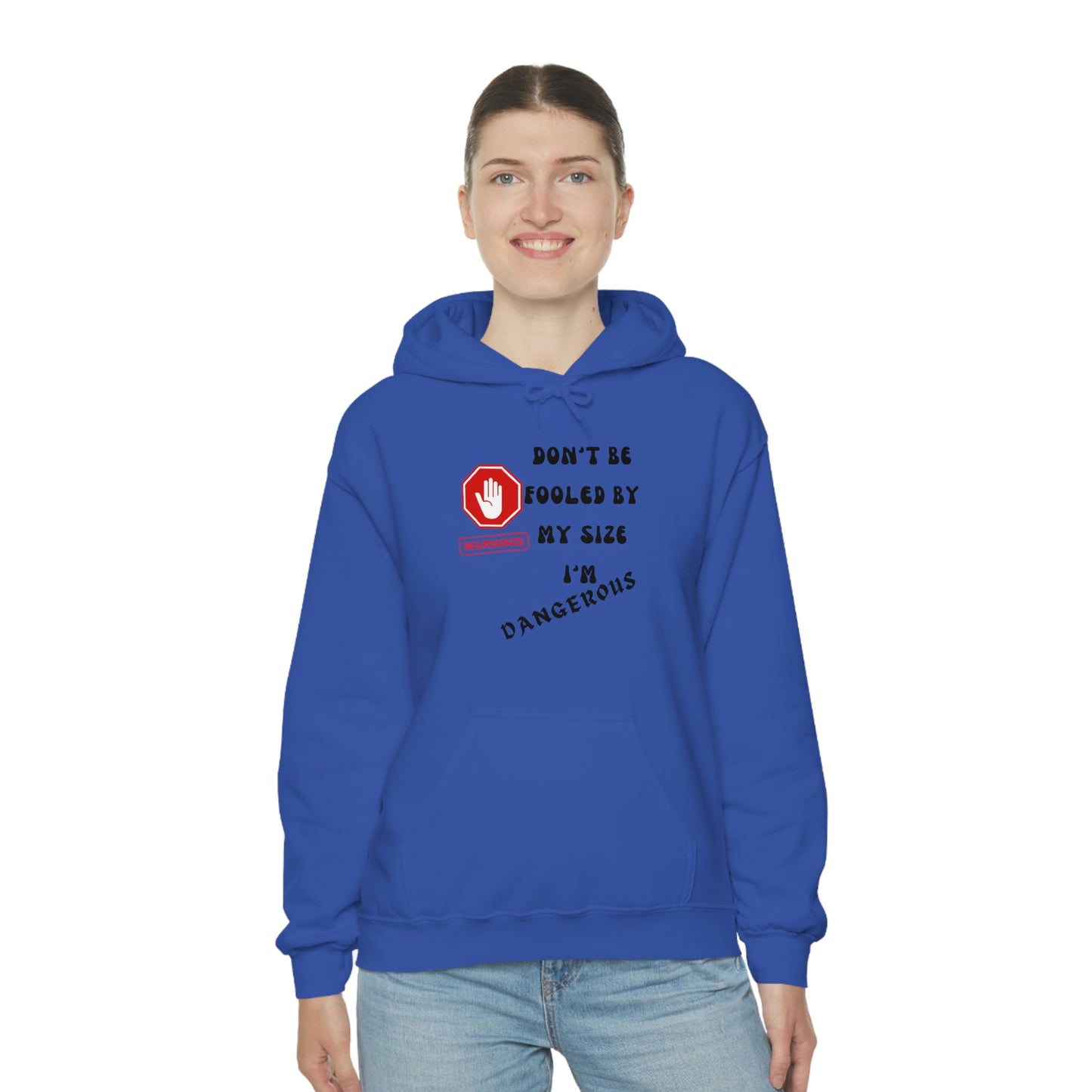 Warning, Unisex Heavy Blend™ Hooded Sweatshirt