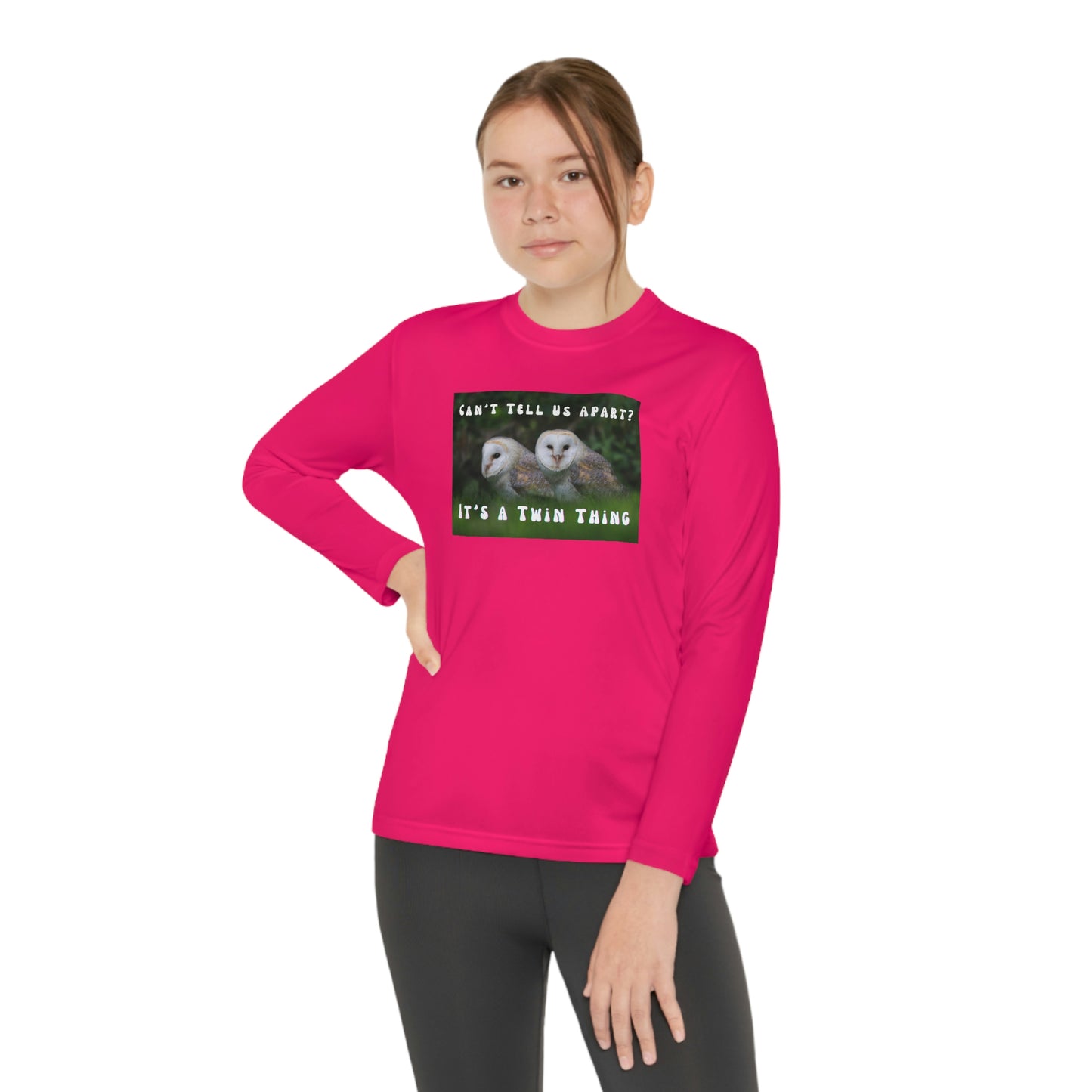 Twin, Youth Long Sleeve Competitor Tee