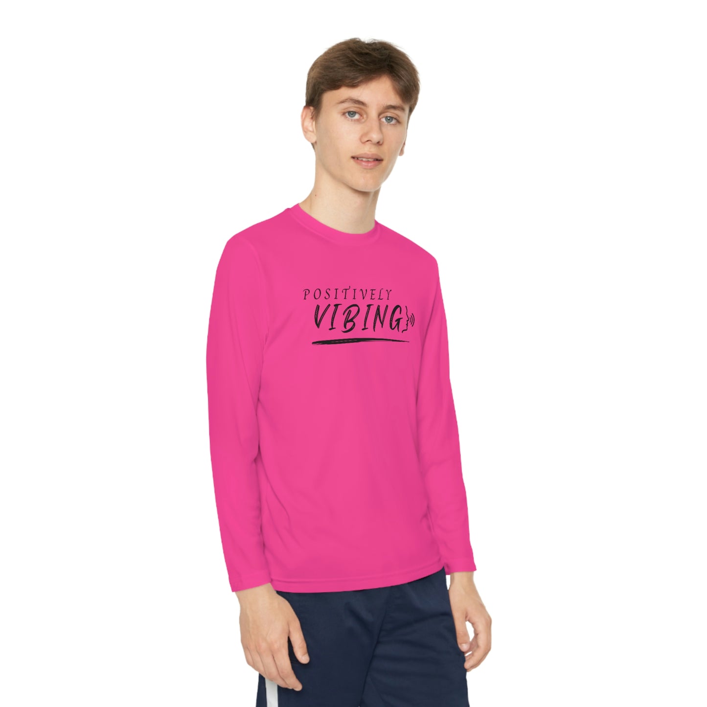 Vibe, Youth Long Sleeve Competitor Tee