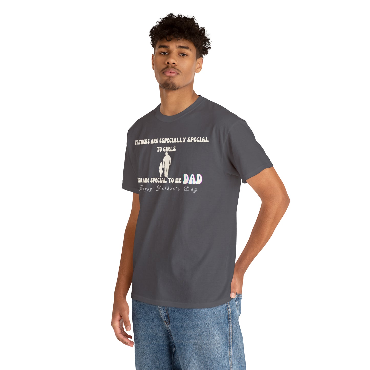 Exotic Print Father's Day Unisex Heavy Cotton Tee