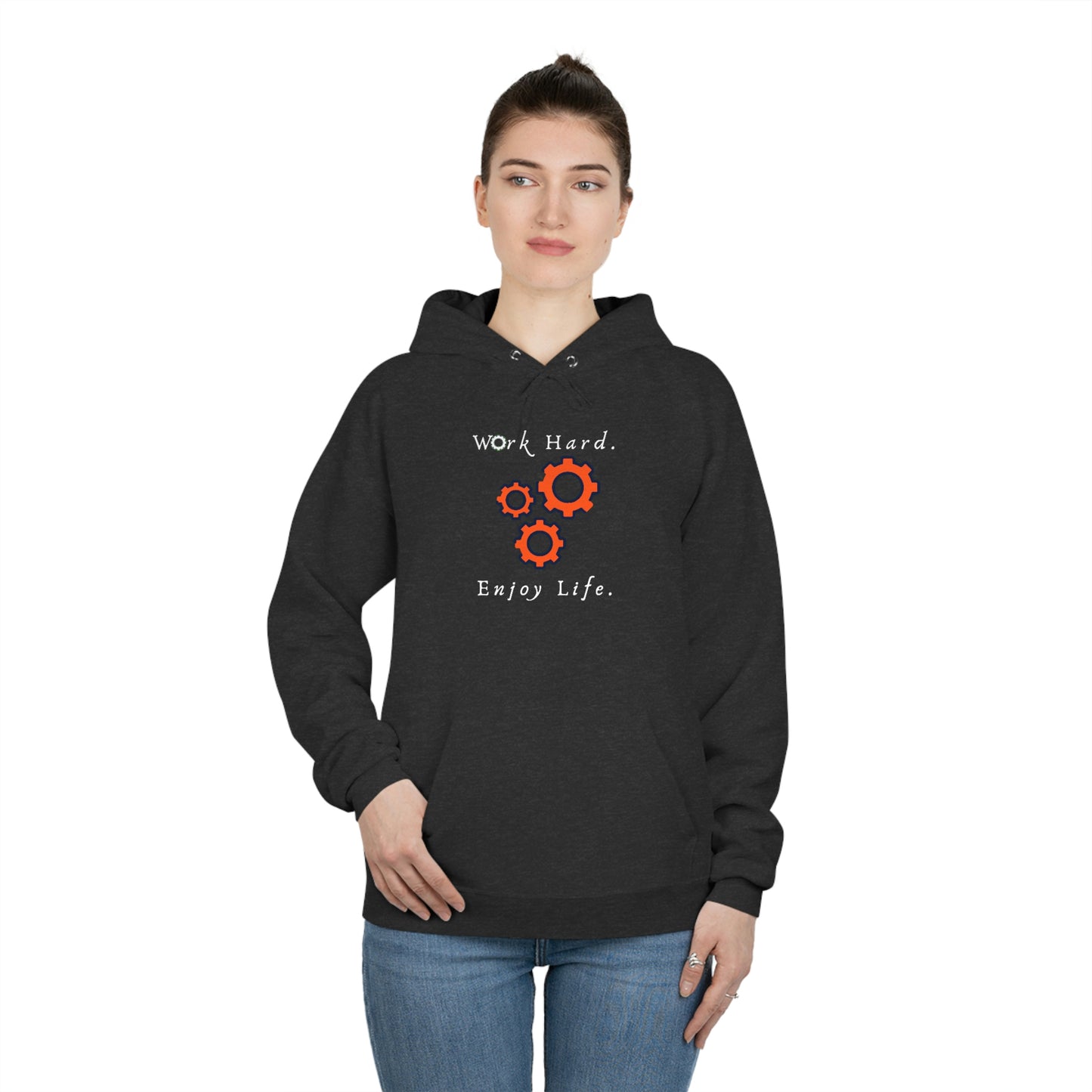 Make It Happen, Unisex EcoSmart® Pullover Hoodie Sweatshirt