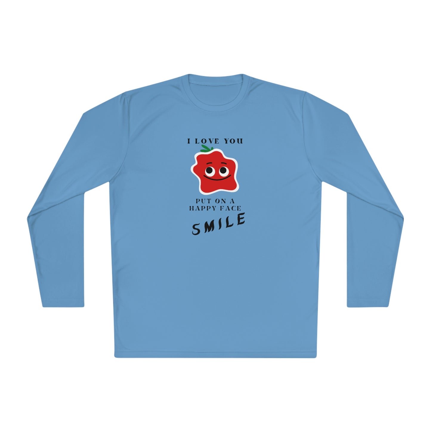 Smile Unisex Lightweight Long Sleeve Tee