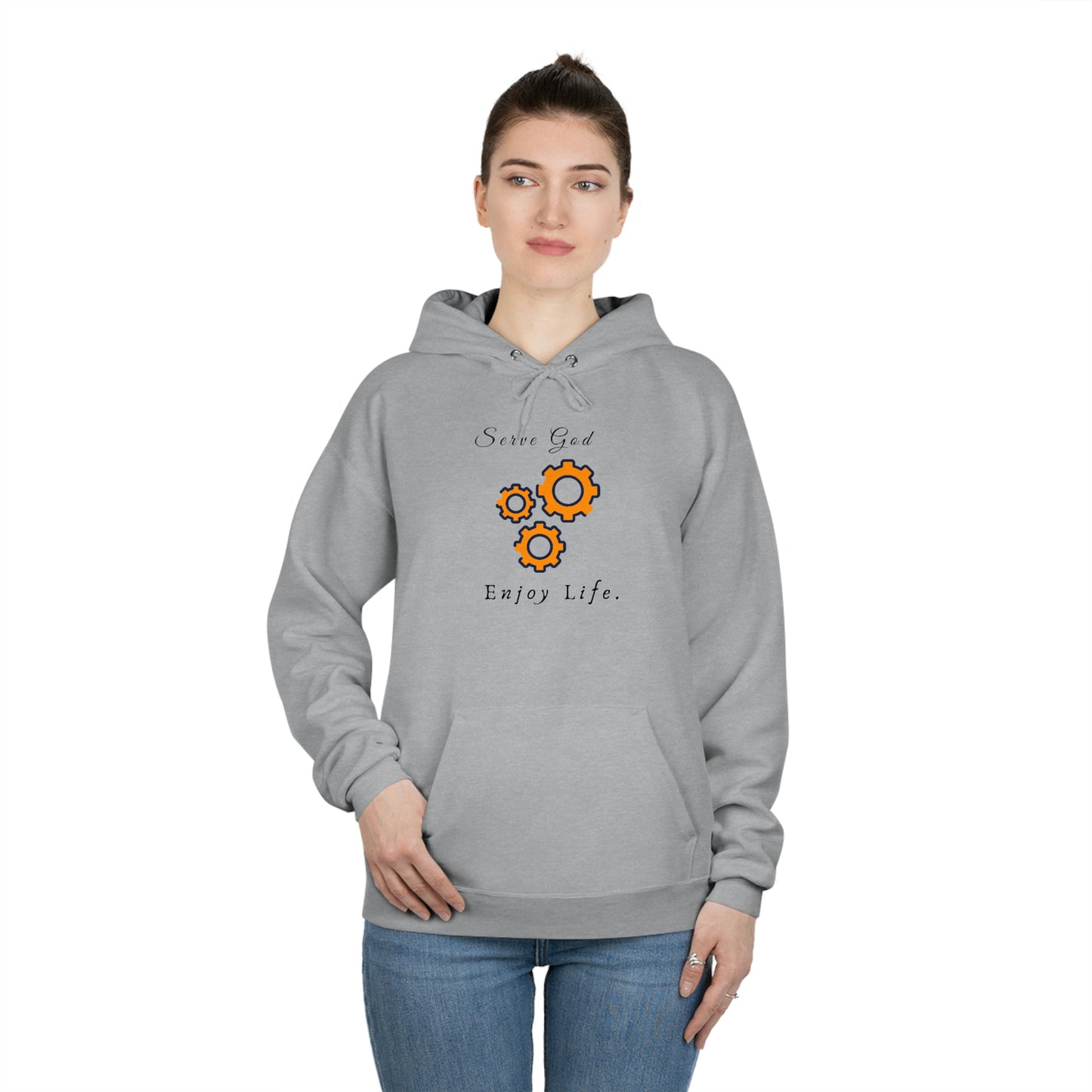 Make It Happen, Unisex EcoSmart® Pullover Hoodie Sweatshirt