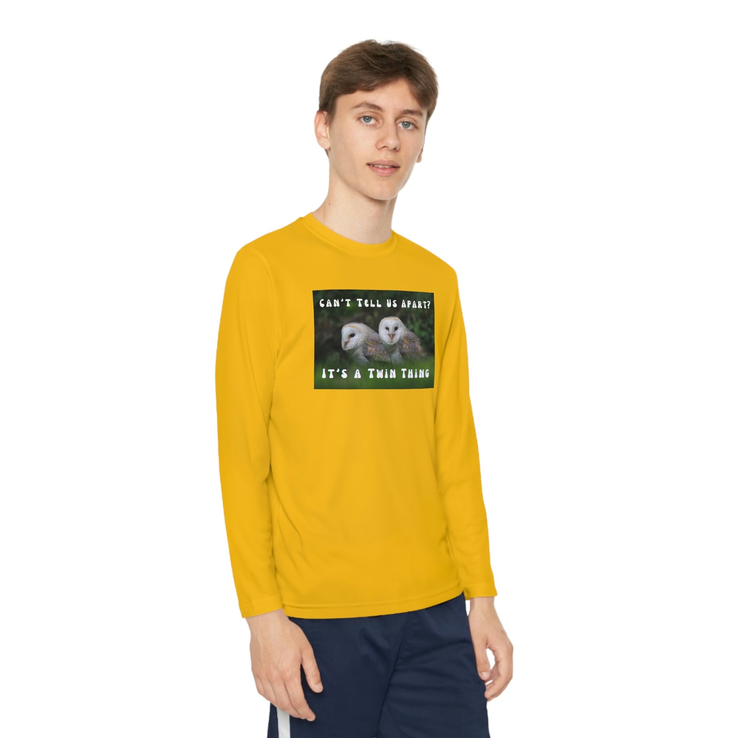 Twin, Youth Long Sleeve Competitor Tee