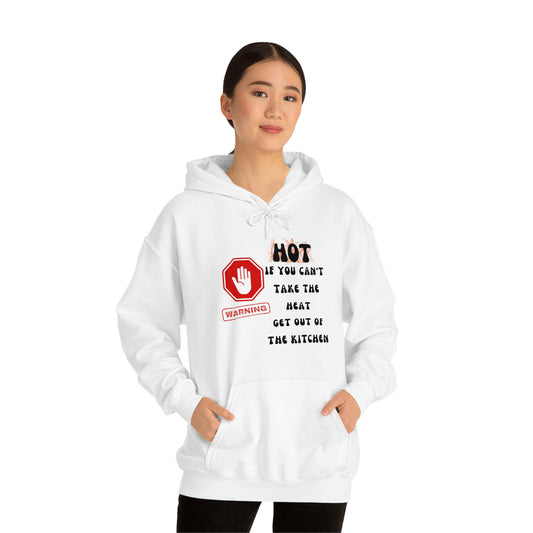 Warning, Unisex Heavy Blend™ Hooded Sweatshirt