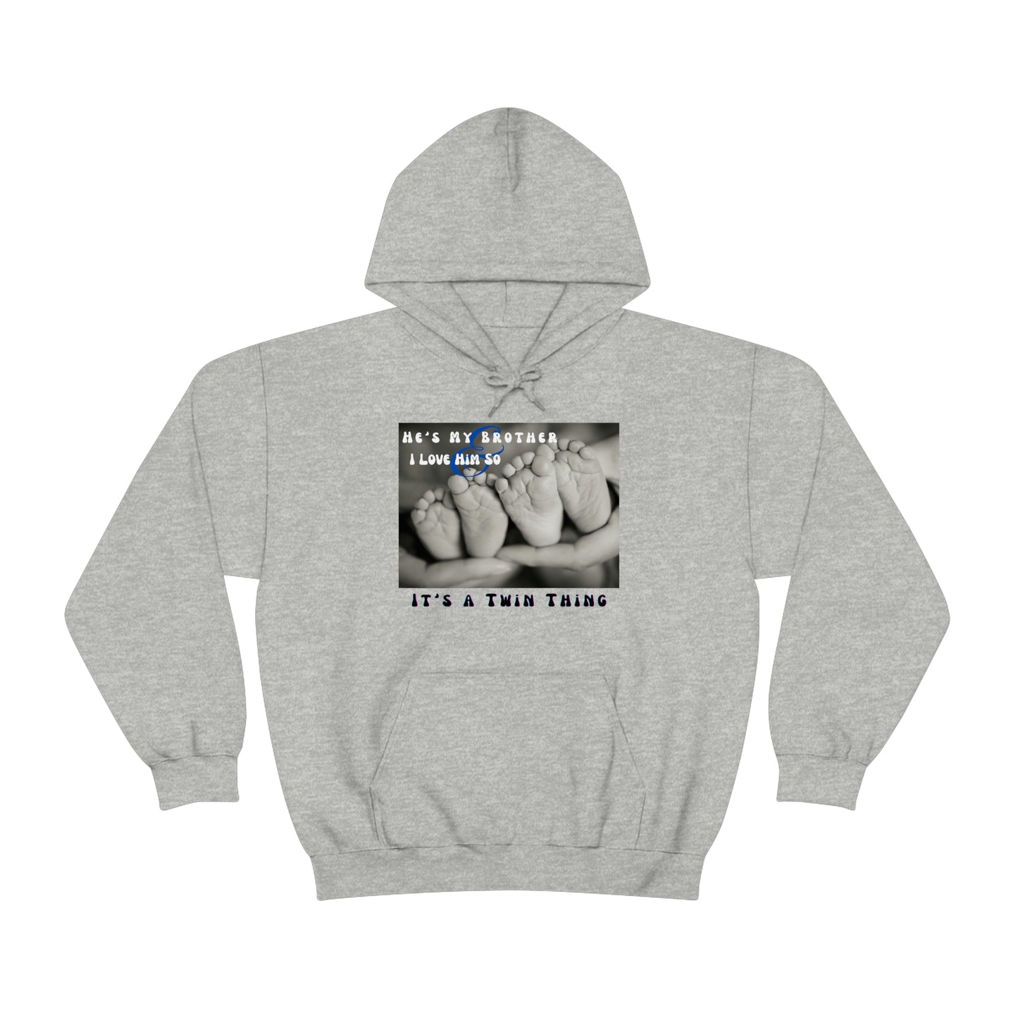 Twin, Unisex Heavy Blend™ Hooded Sweatshirt