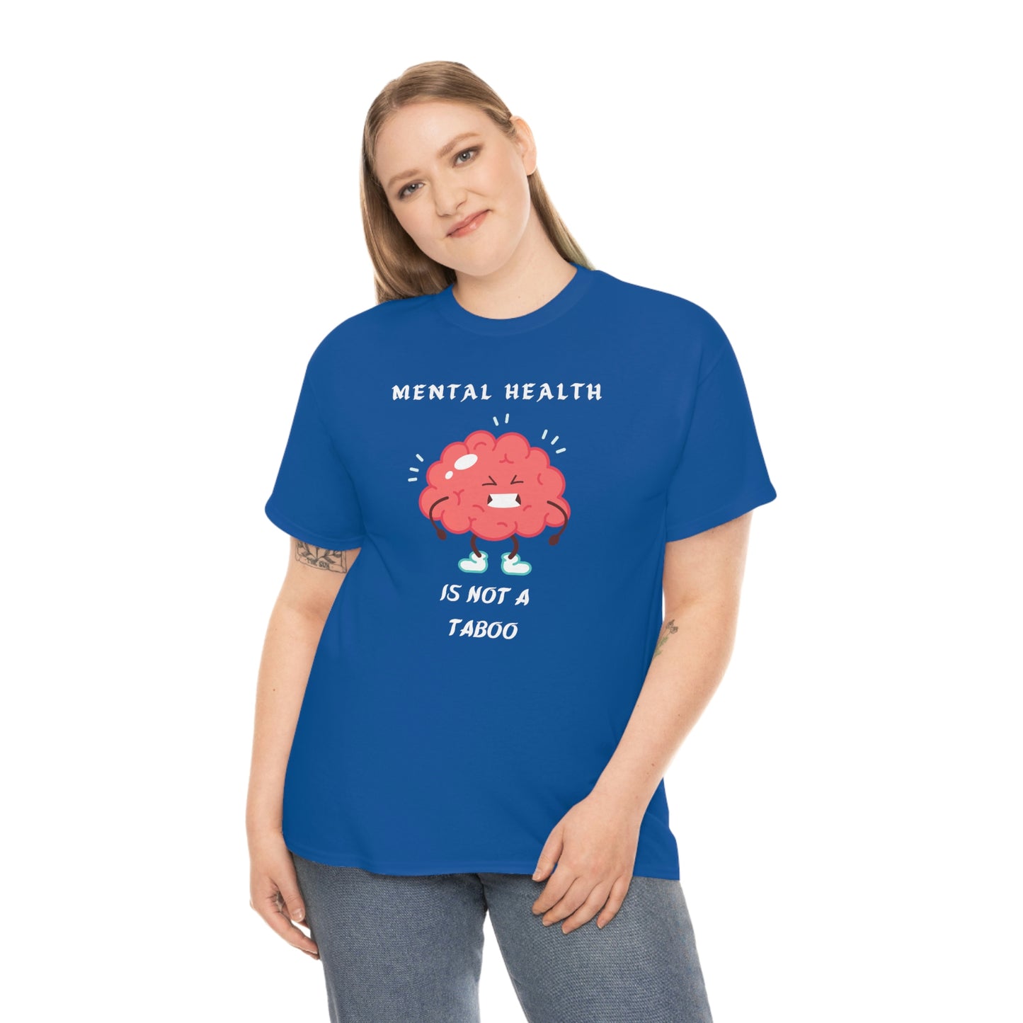 Mental Health Unisex Heavy Cotton Tee