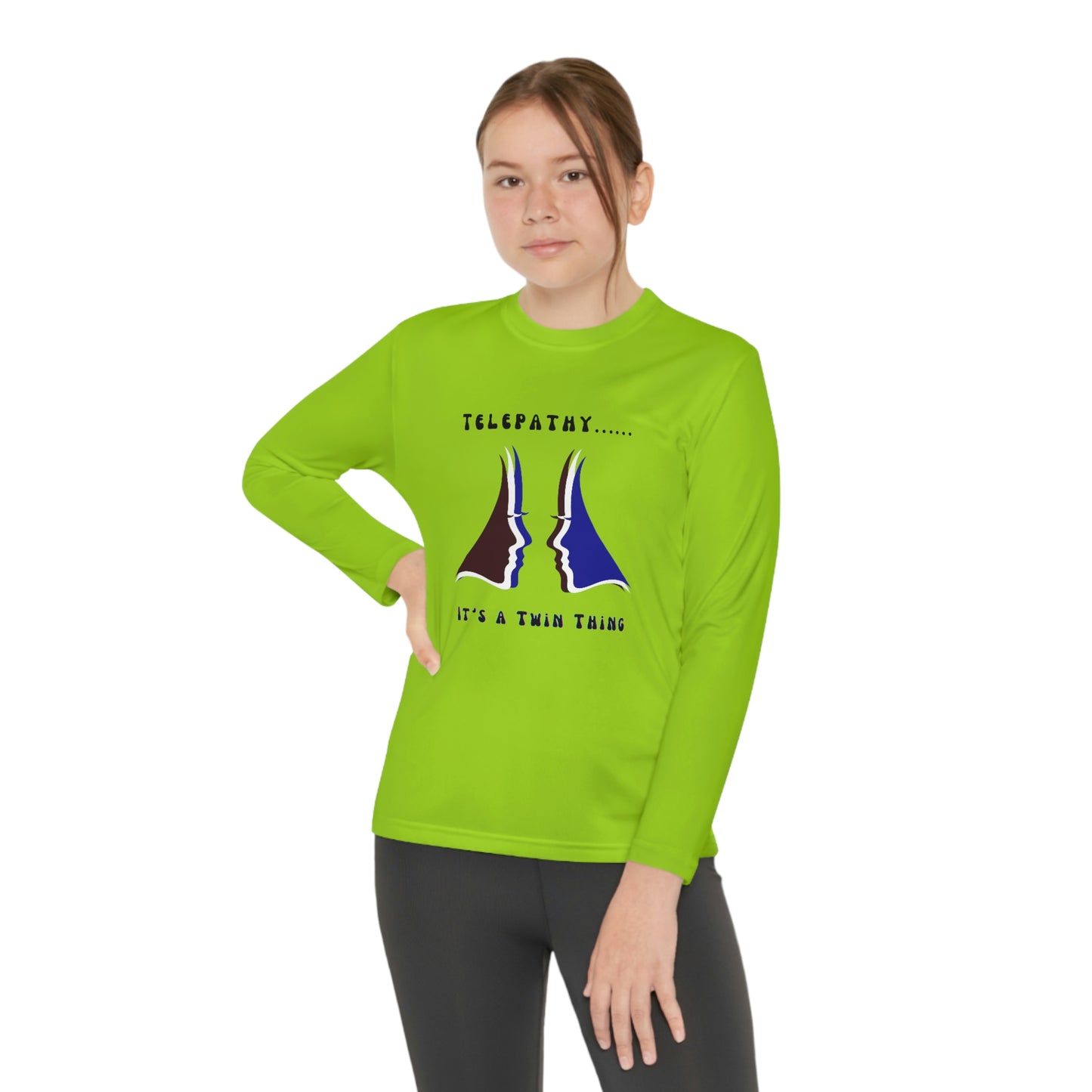 Twin, Youth Long Sleeve Competitor Tee