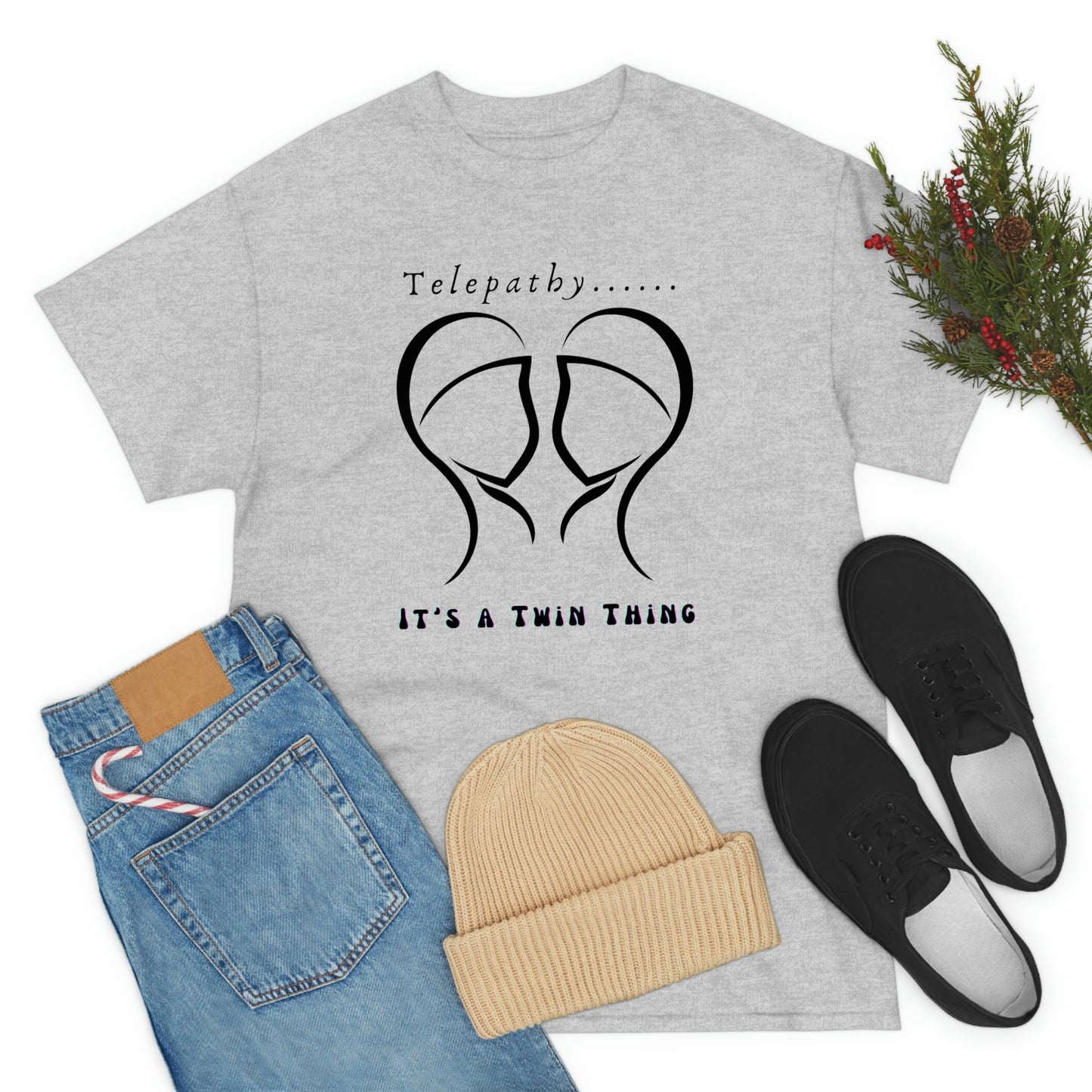 Twin, Unisex Heavy Cotton Tee