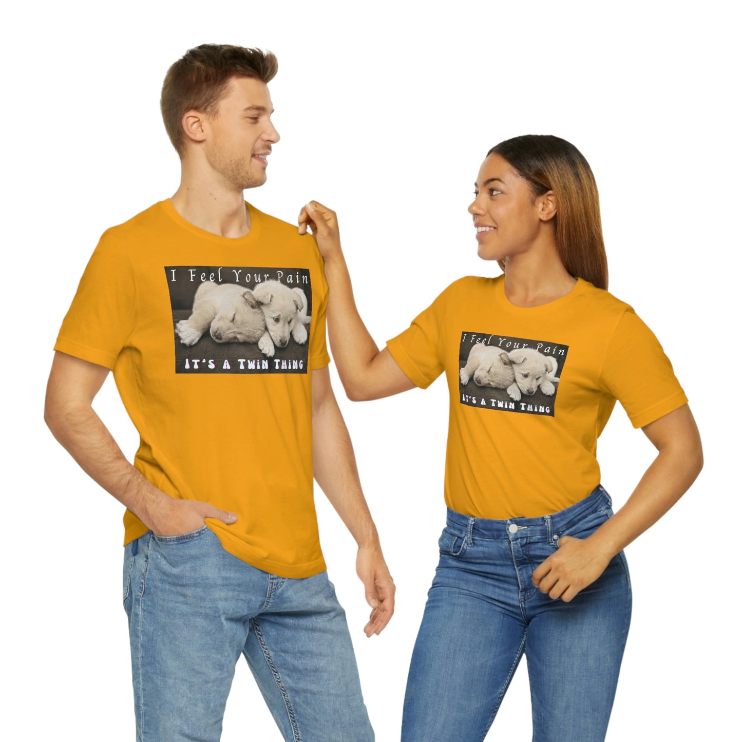 Twin, Unisex Jersey Short Sleeve Tee