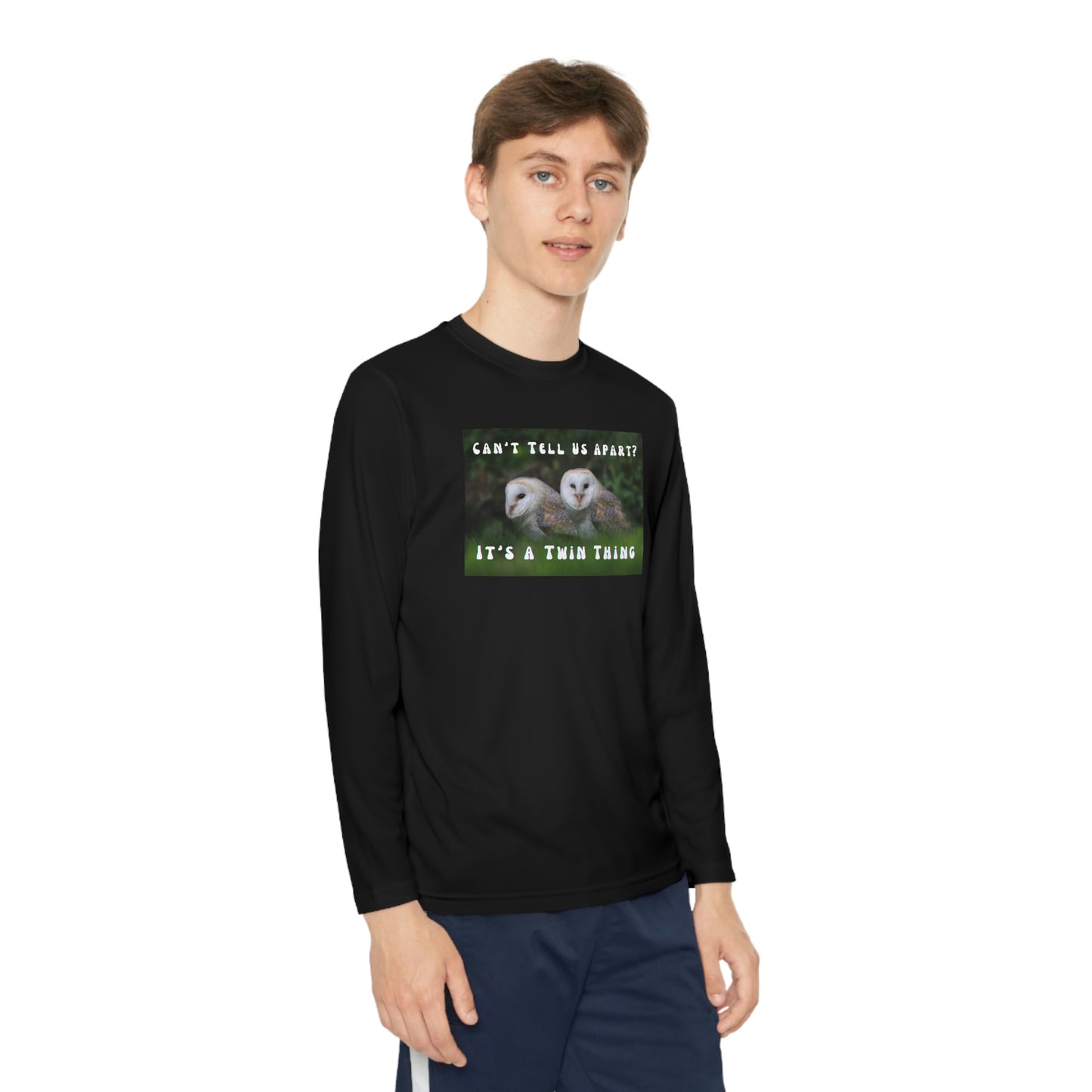 Twin, Youth Long Sleeve Competitor Tee