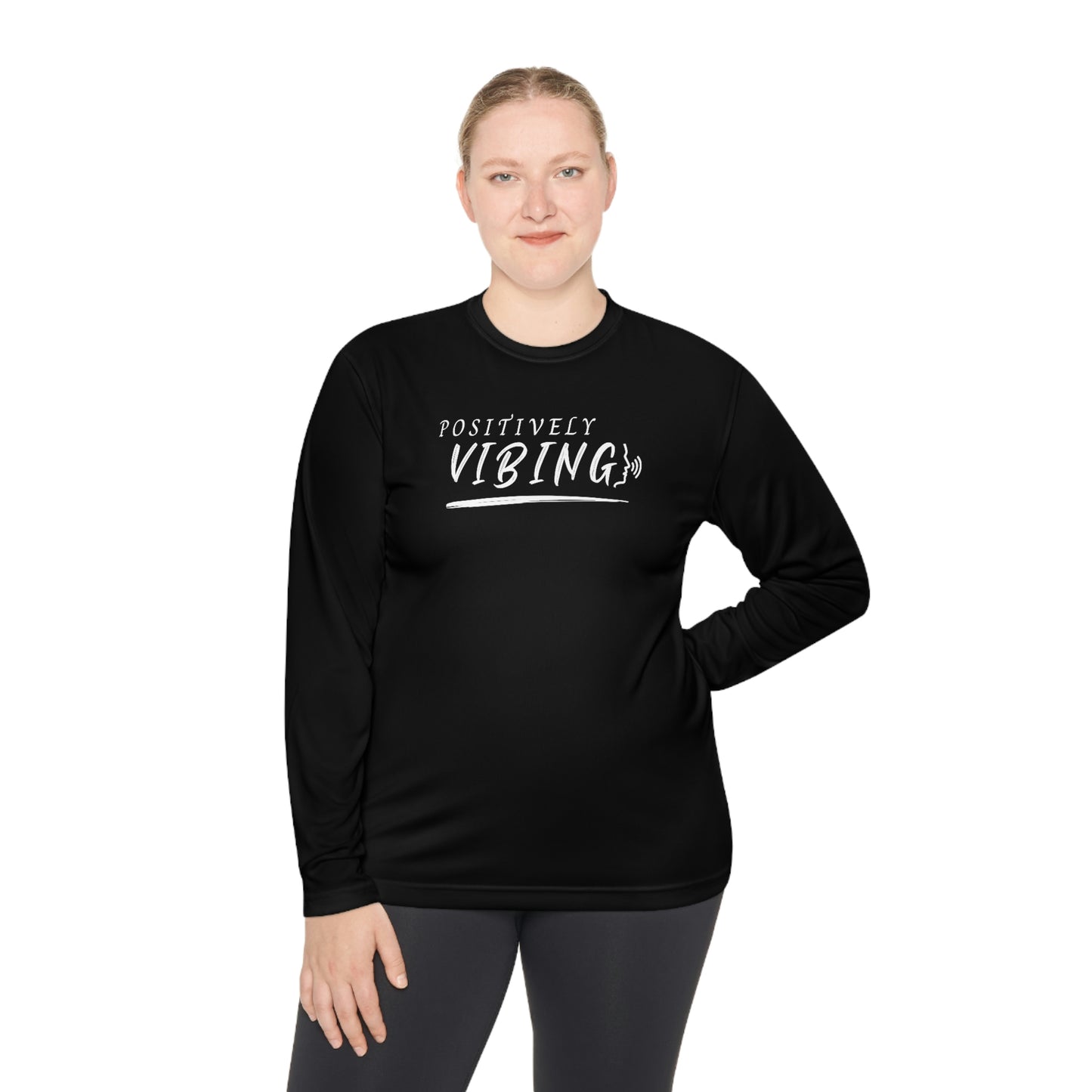 Vibe, Unisex Lightweight Long Sleeve Tee