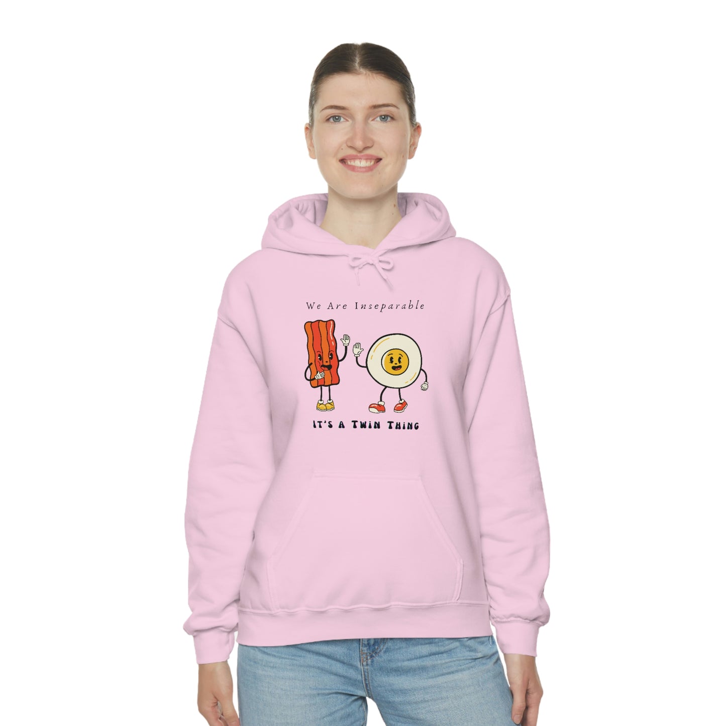 Twin, Unisex Heavy Blend™ Hooded Sweatshirt